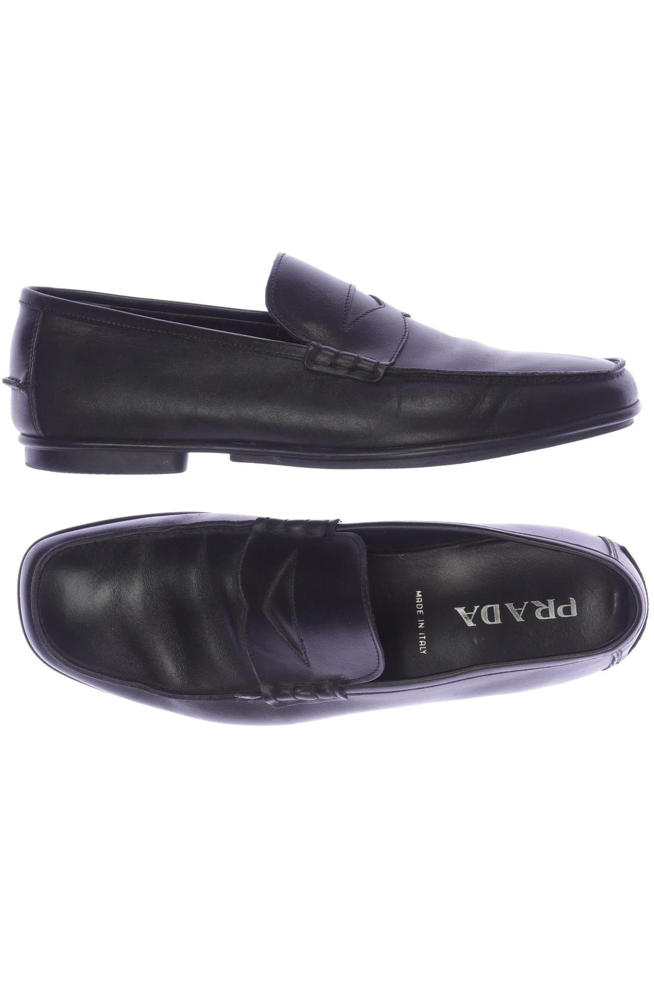 

Prada Herren Halbschuh, schwarz