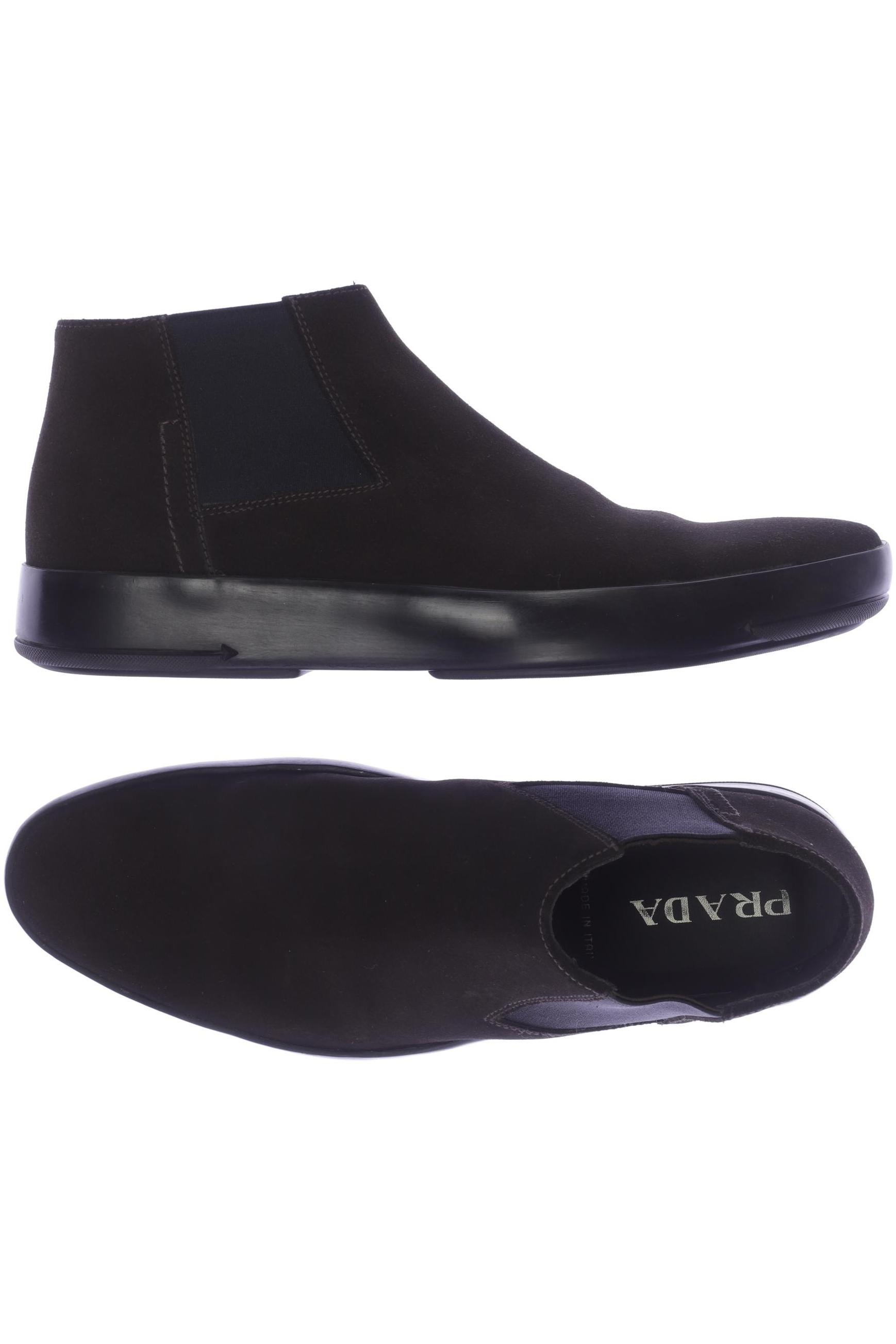 

Prada Herren Halbschuh, braun, Gr. 8