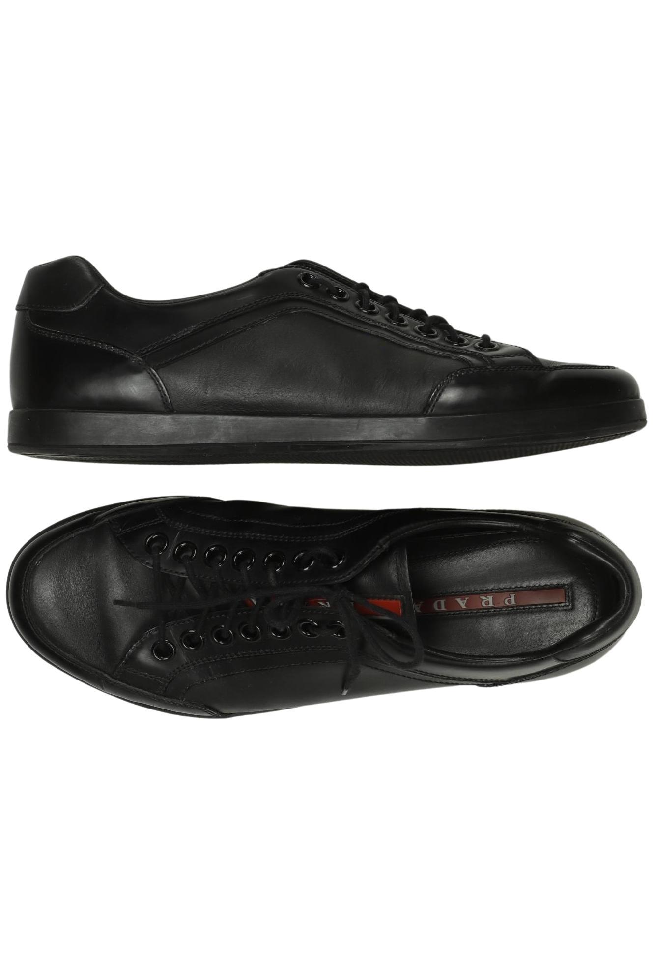 

Prada Herren Halbschuh, schwarz, Gr. 7