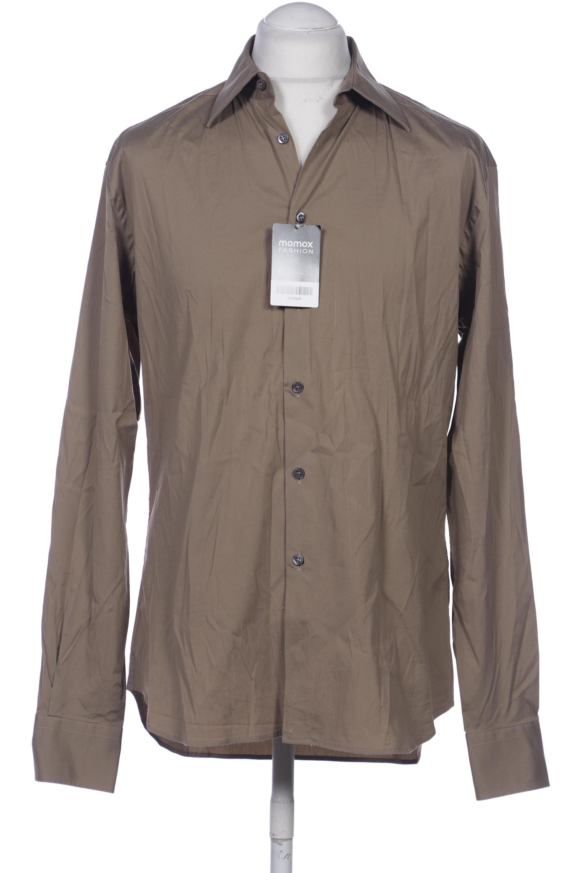 

Prada Herren Hemd, braun, Gr. 52