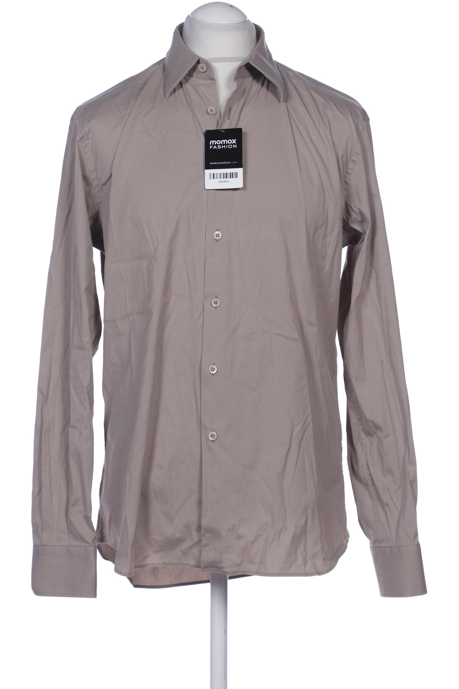 

Prada Herren Hemd, beige, Gr. 52