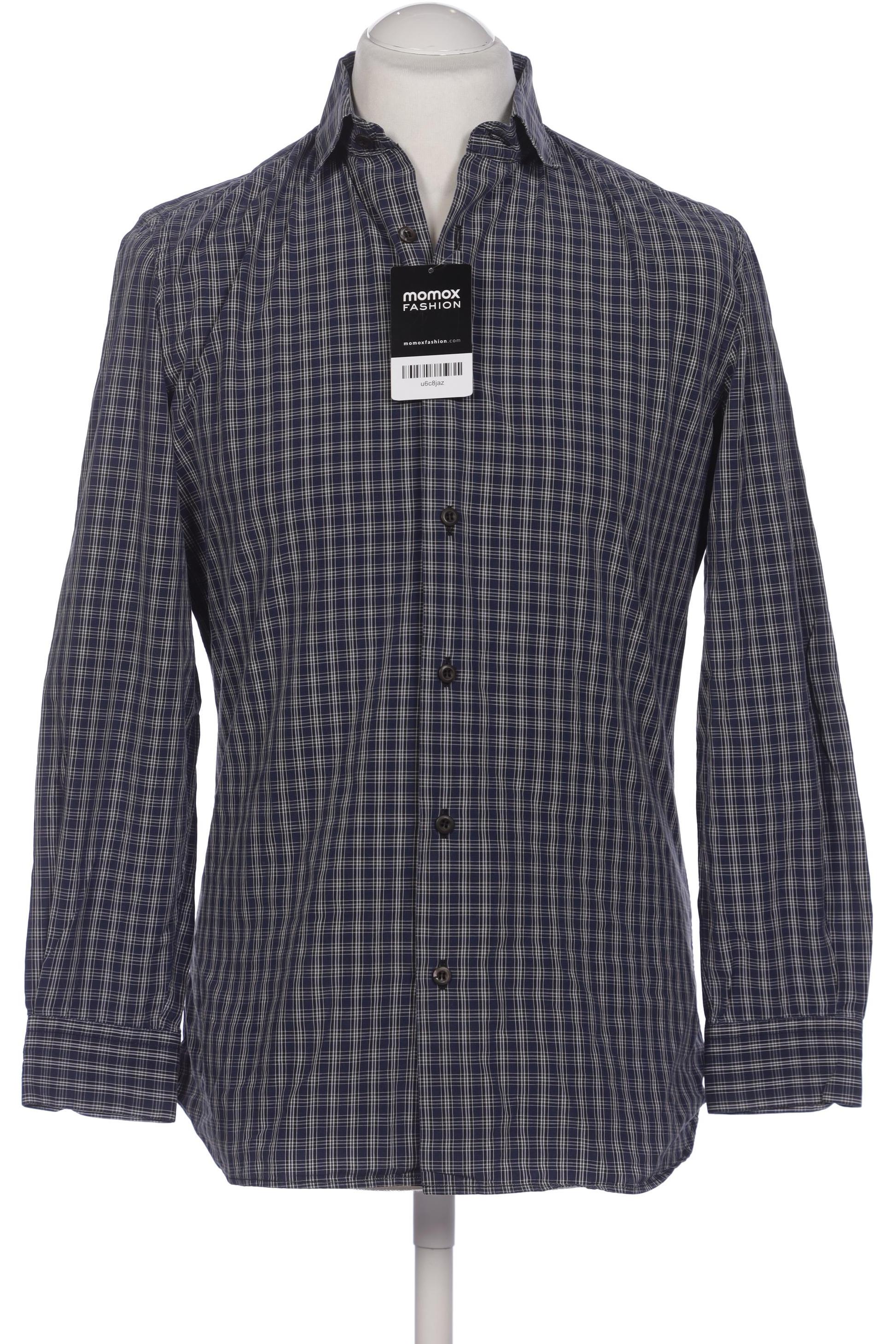 

Prada Herren Hemd, marineblau, Gr. 48