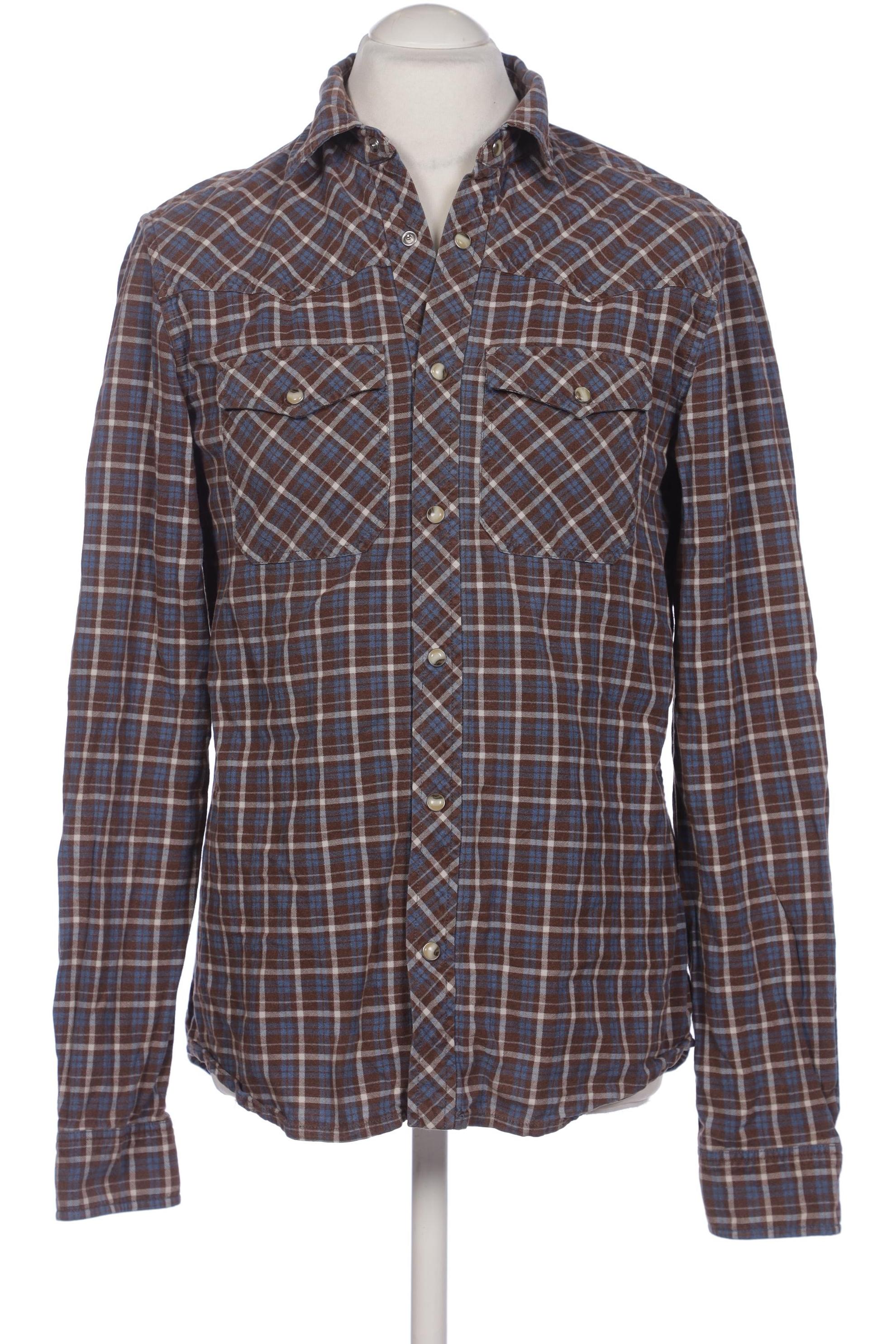 

Prada Herren Hemd, braun, Gr. 54