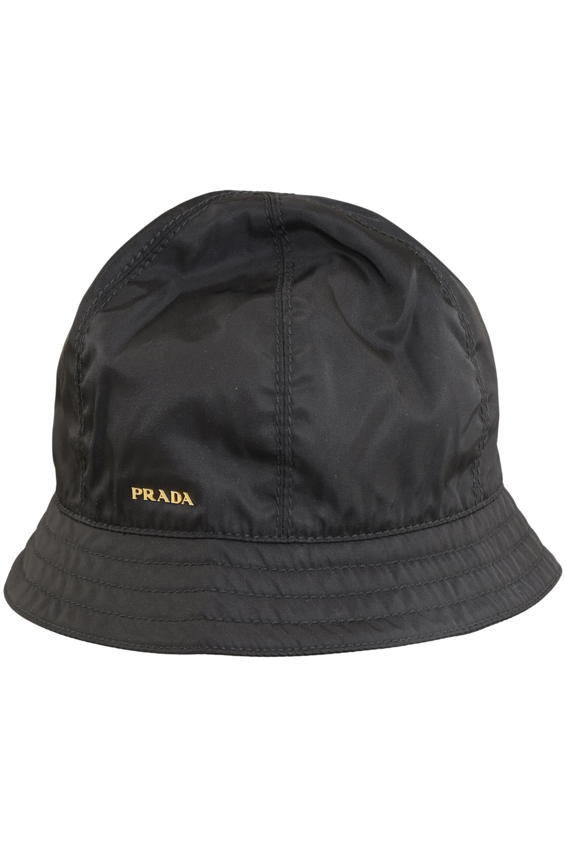 

Prada Herren Hut/Mütze, schwarz, Gr. 58