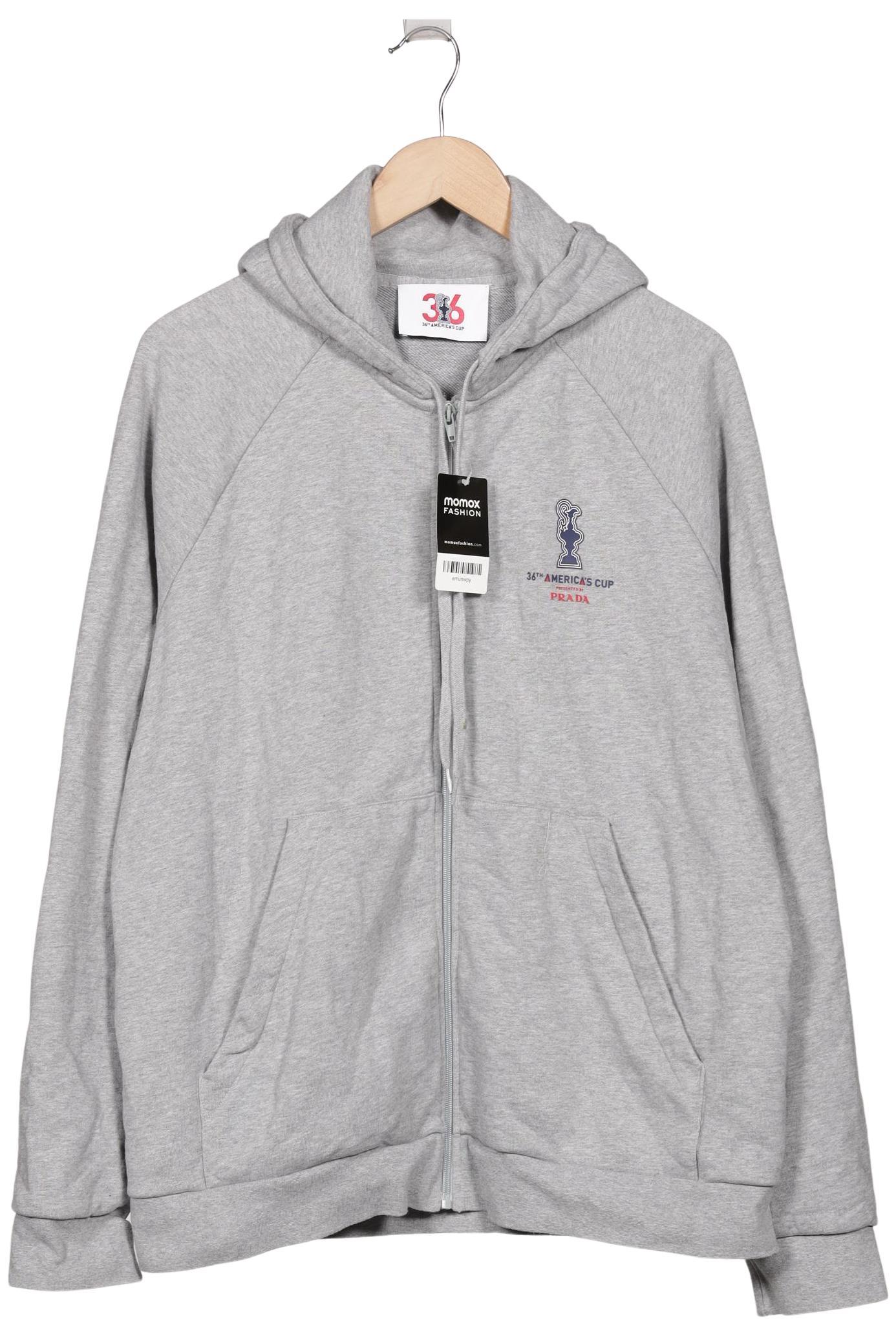 

Prada Herren Kapuzenpullover, grau, Gr. 56