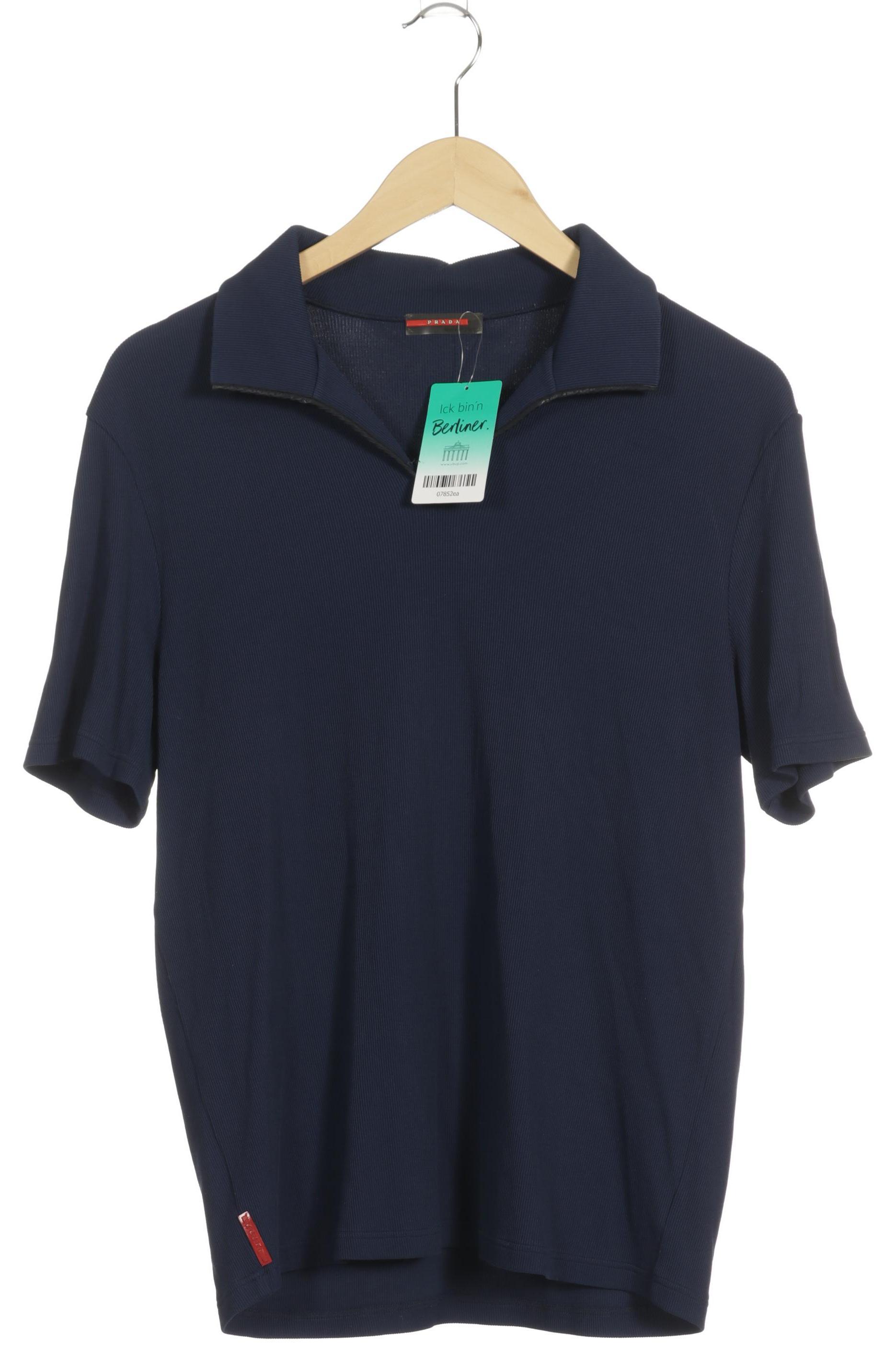 

Prada Herren Poloshirt, blau, Gr.