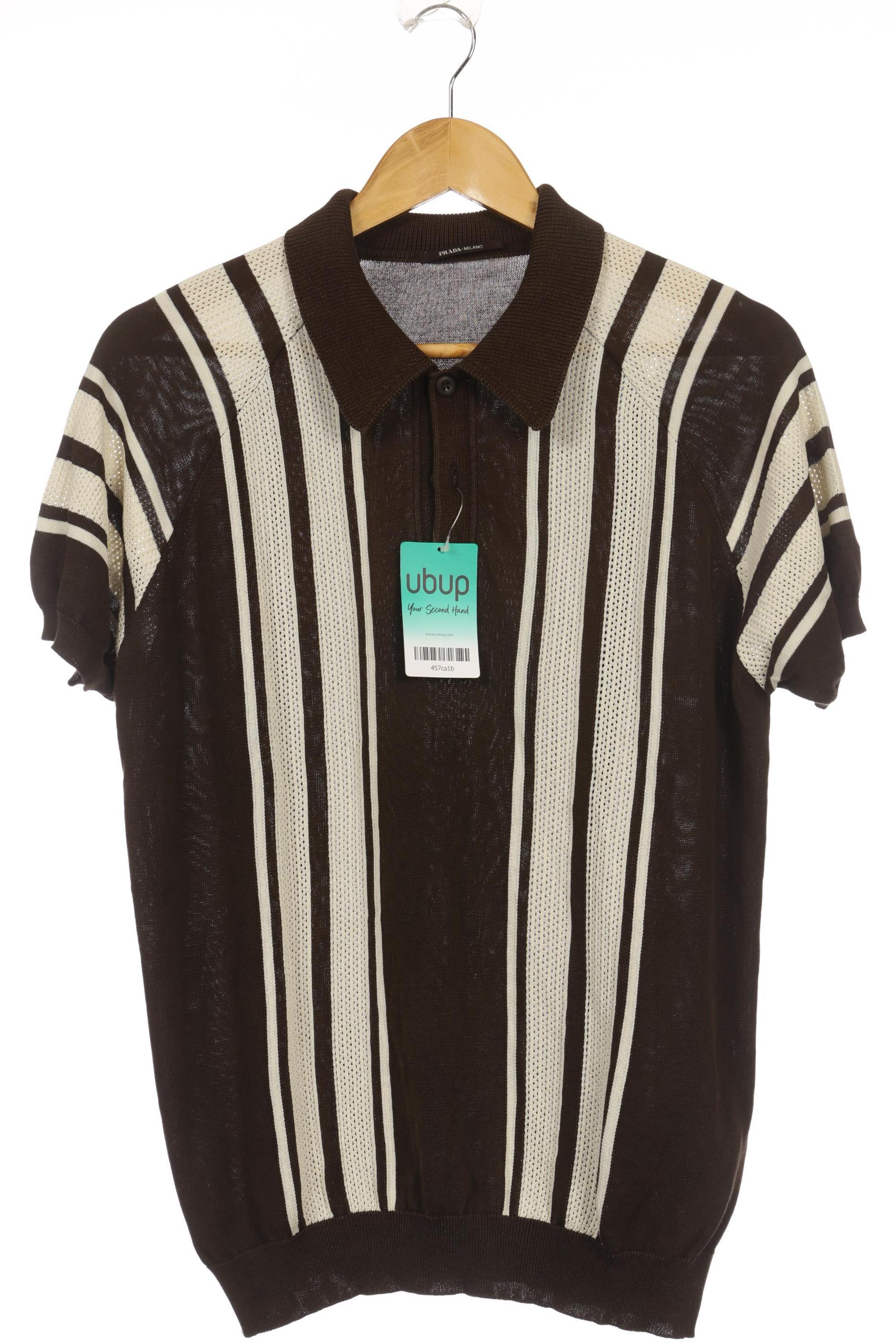 

Prada Herren Poloshirt, braun, Gr. 52