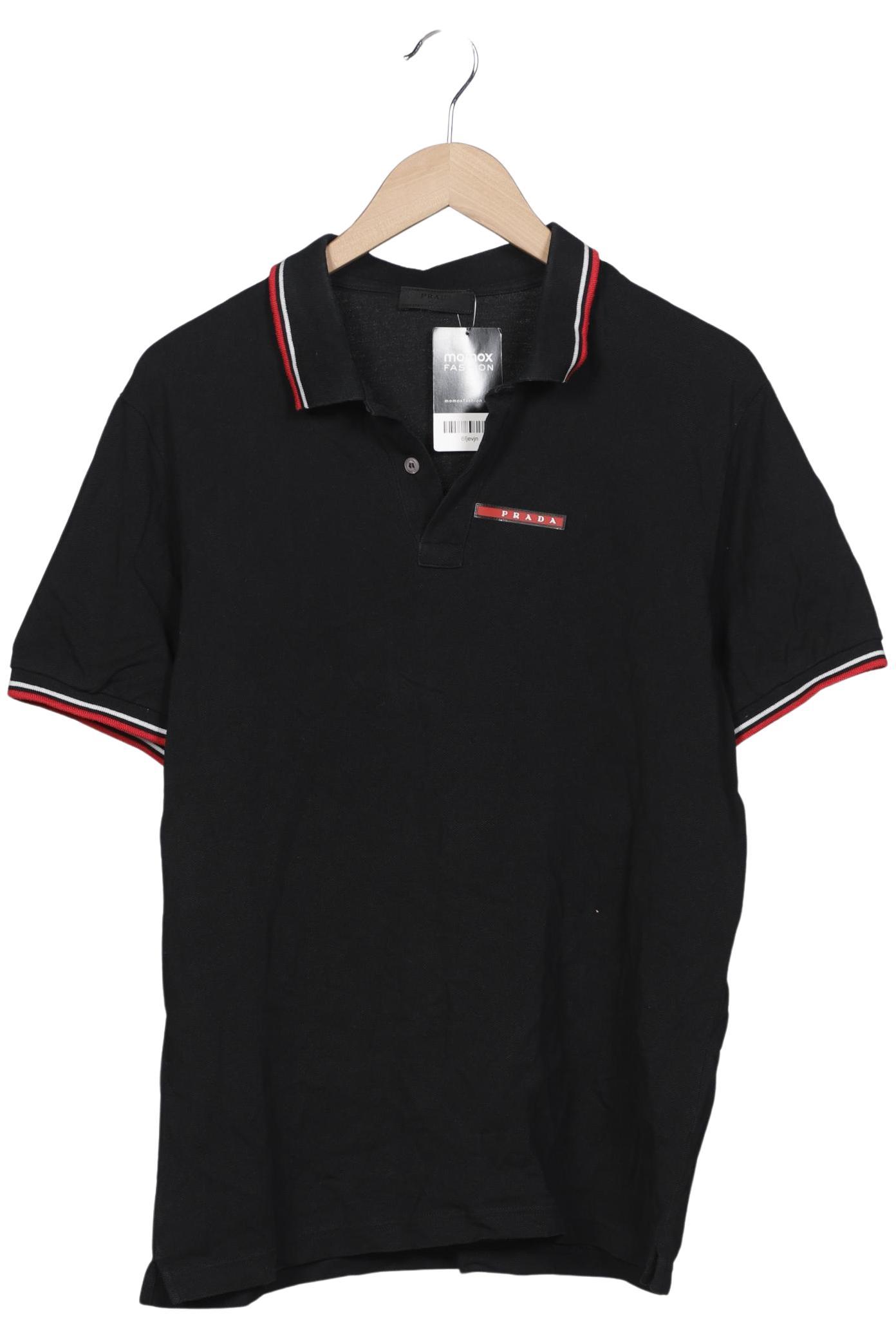 

Prada Herren Poloshirt, schwarz, Gr. 56