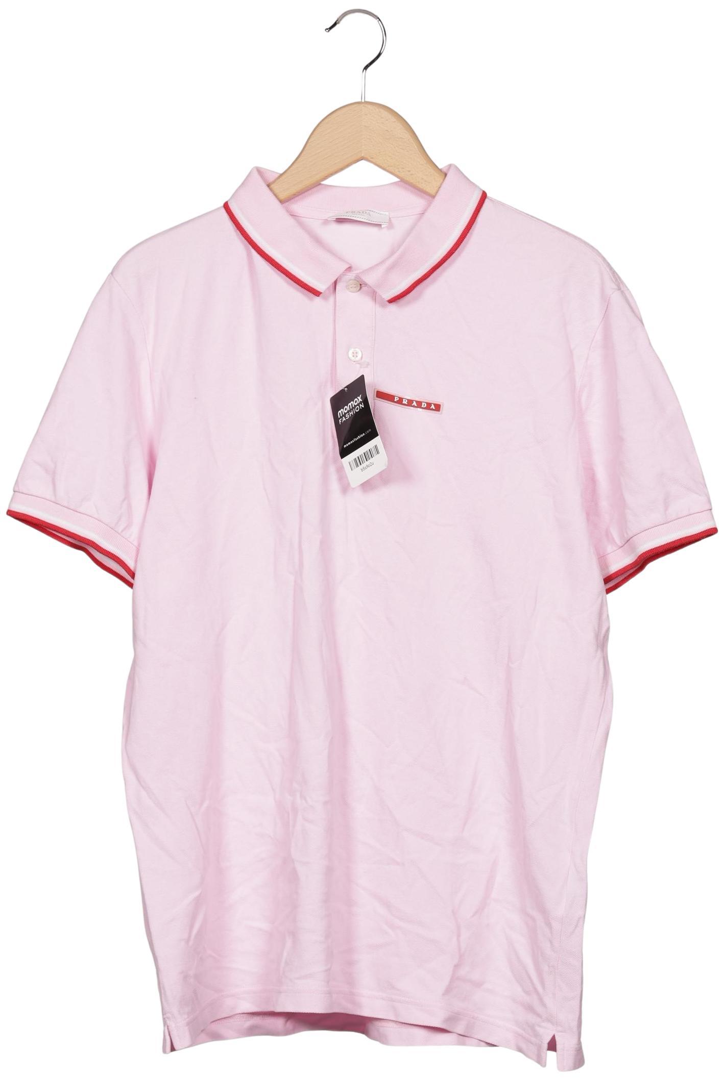 

Prada Herren Poloshirt, pink, Gr. 56