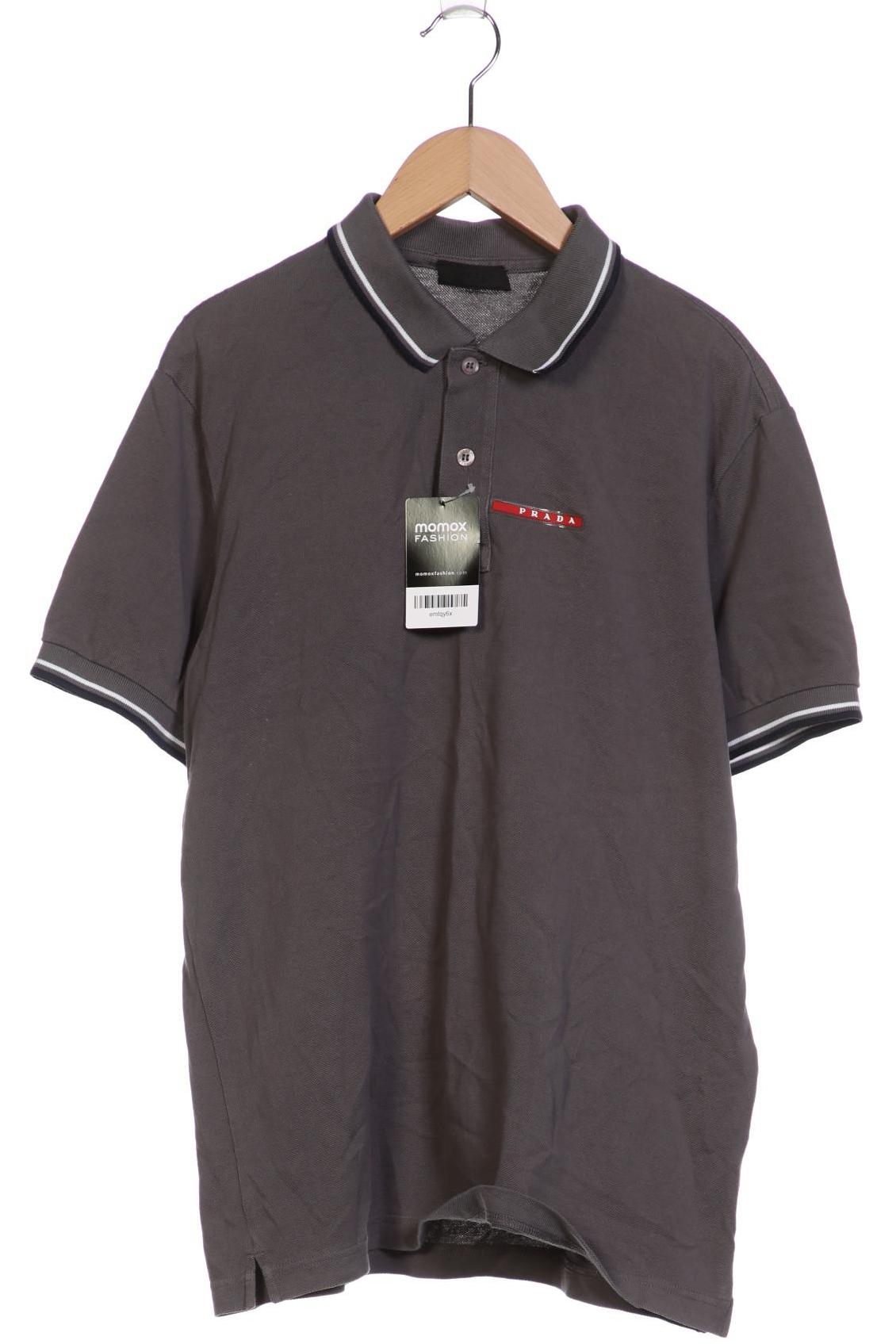 

Prada Herren Poloshirt, grau, Gr. 52