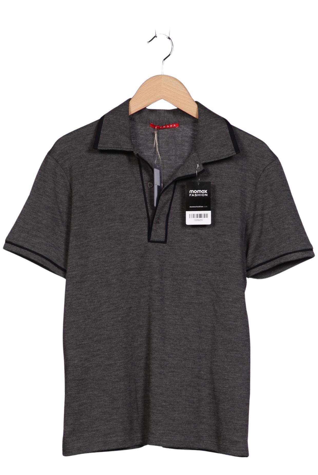 Thumbnail - Prada Herren Poloshirt, grau, Gr. 48
