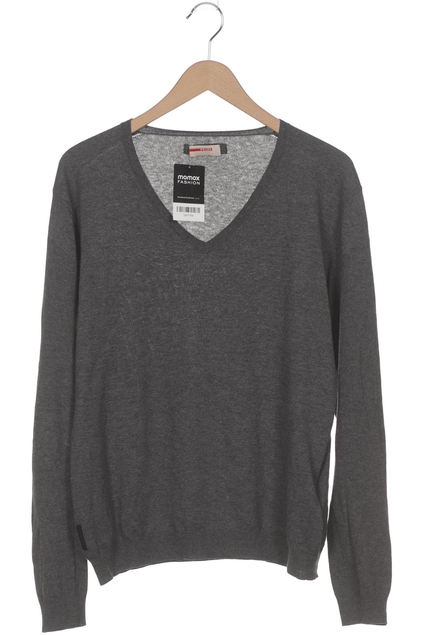 

Prada Herren Pullover, grau, Gr. 50