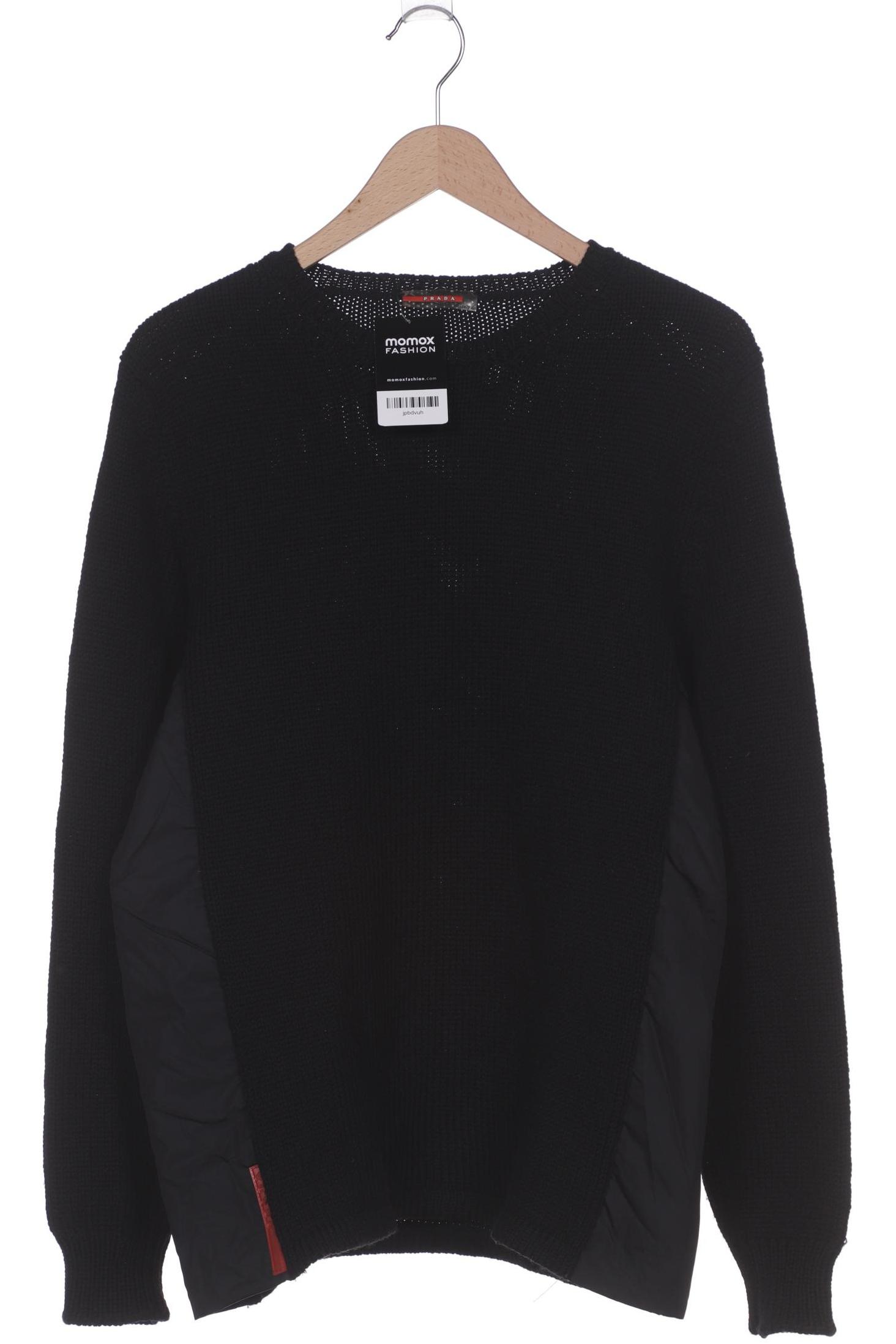 

Prada Herren Pullover, schwarz, Gr. 50