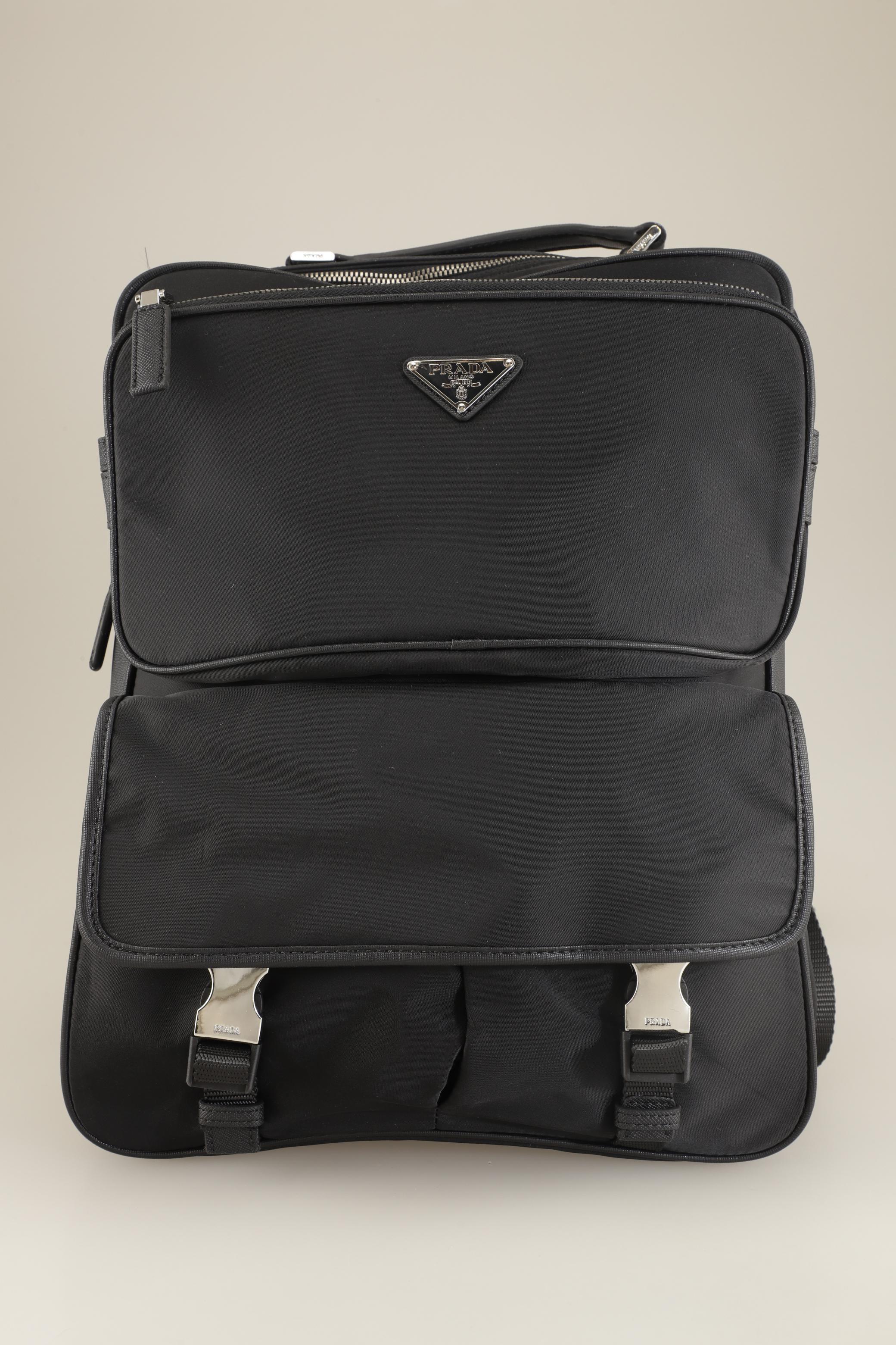 

Prada Herren Rucksack, schwarz, Gr.