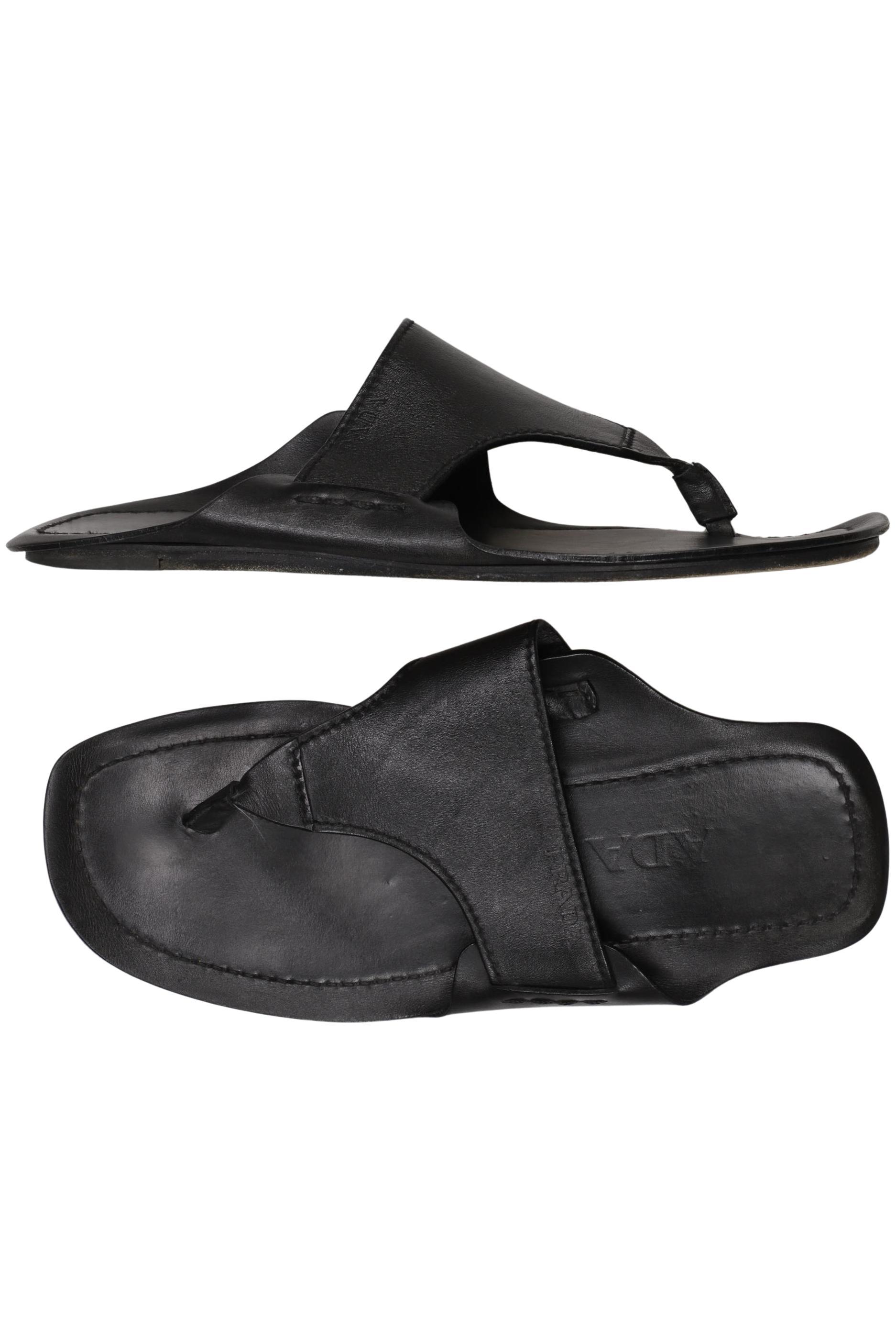 Thumbnail - Prada Herren Sandale, schwarz, Gr. 44