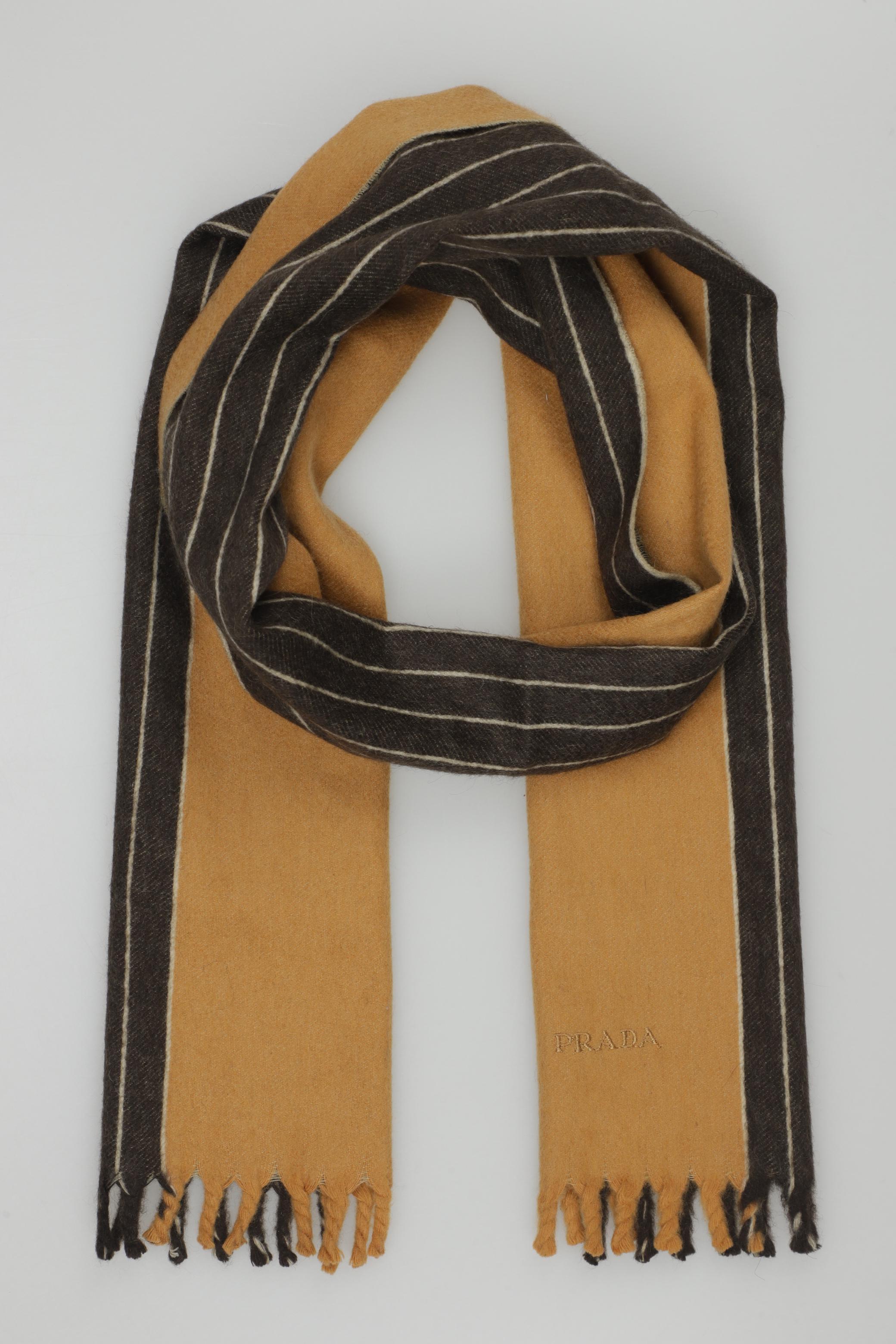 

Prada Herren Schal, orange, Gr.