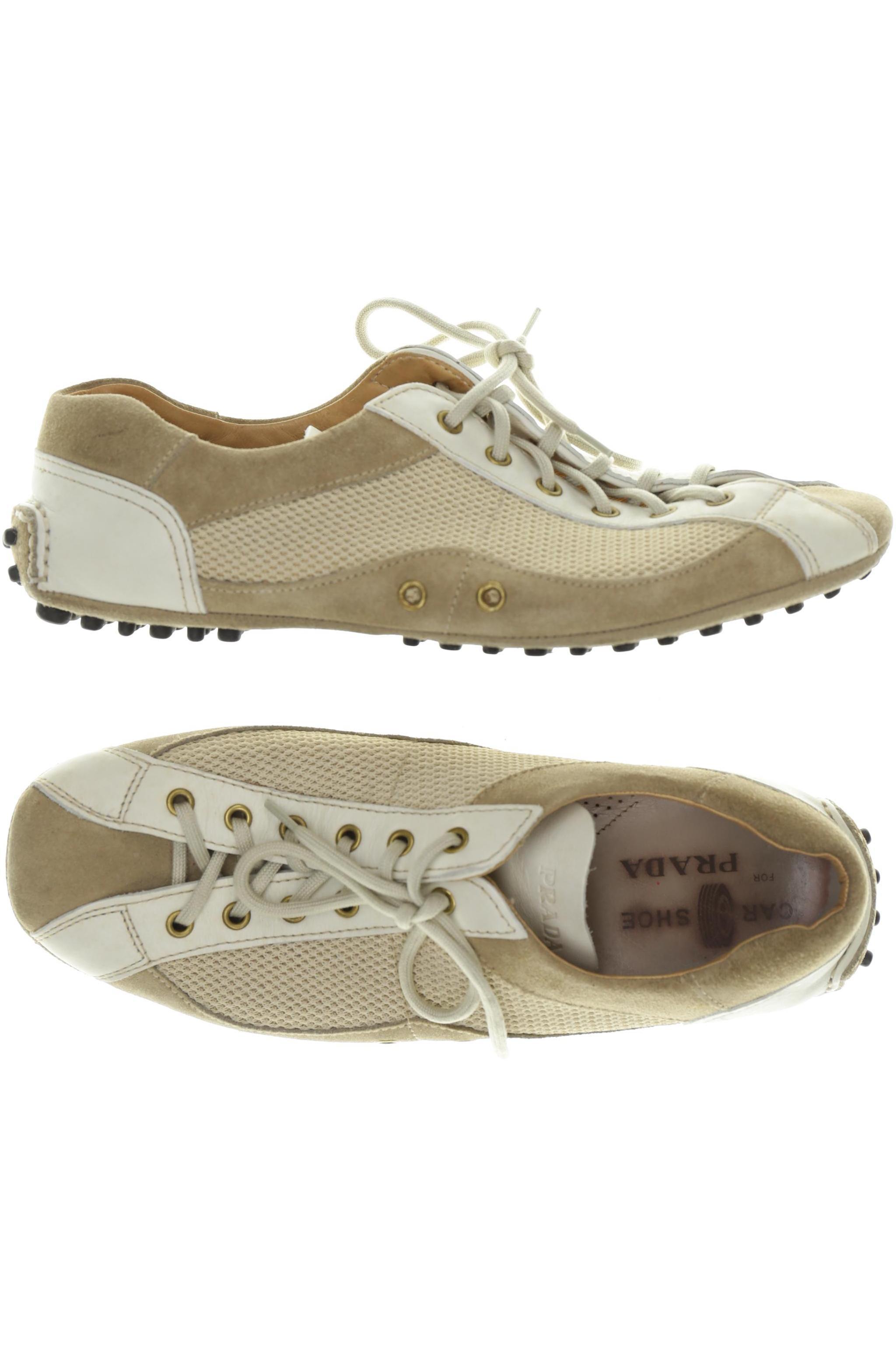 

Prada Herren Sneakers, beige, Gr. 8.5