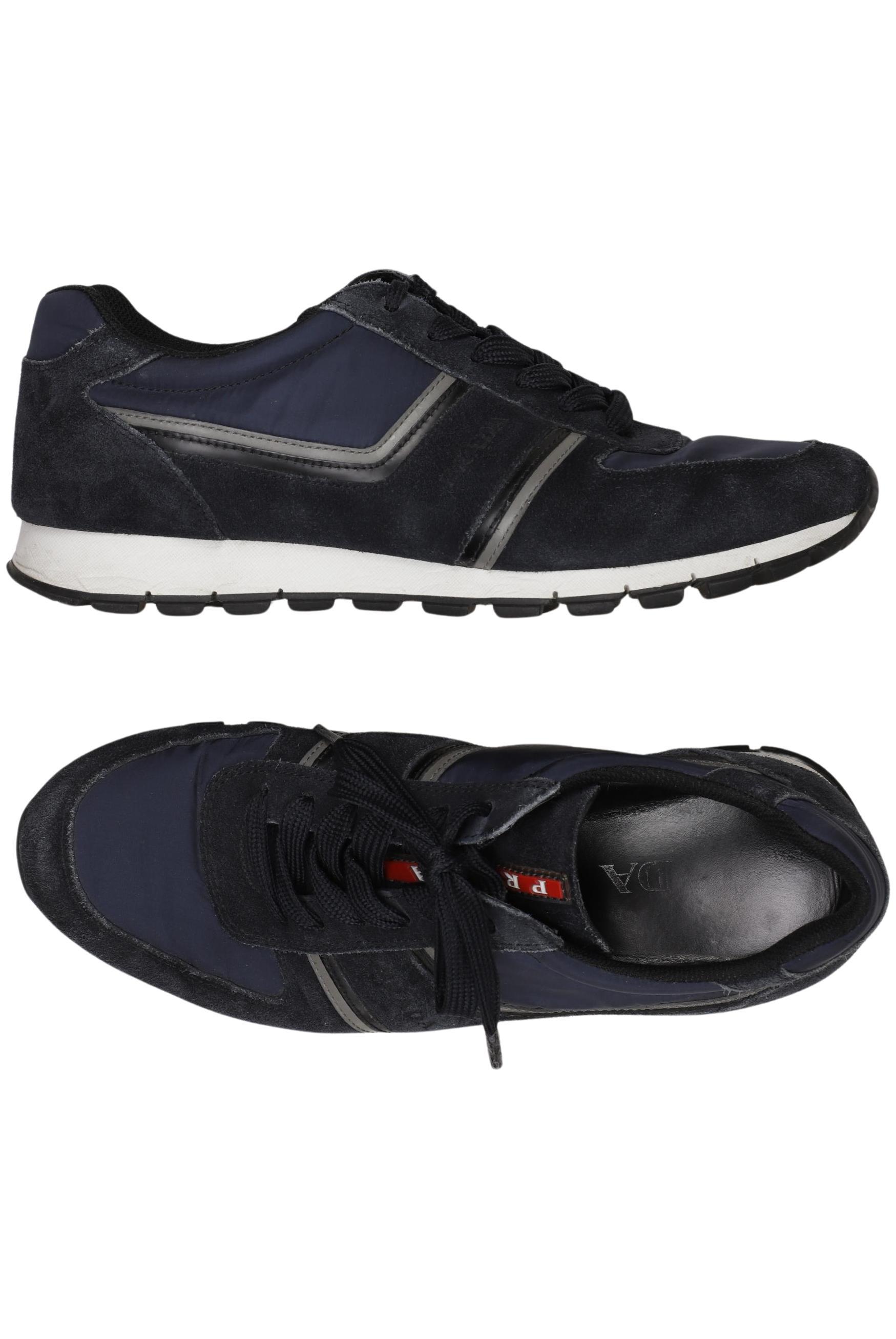 

Prada Herren Sneakers, marineblau, Gr. 8