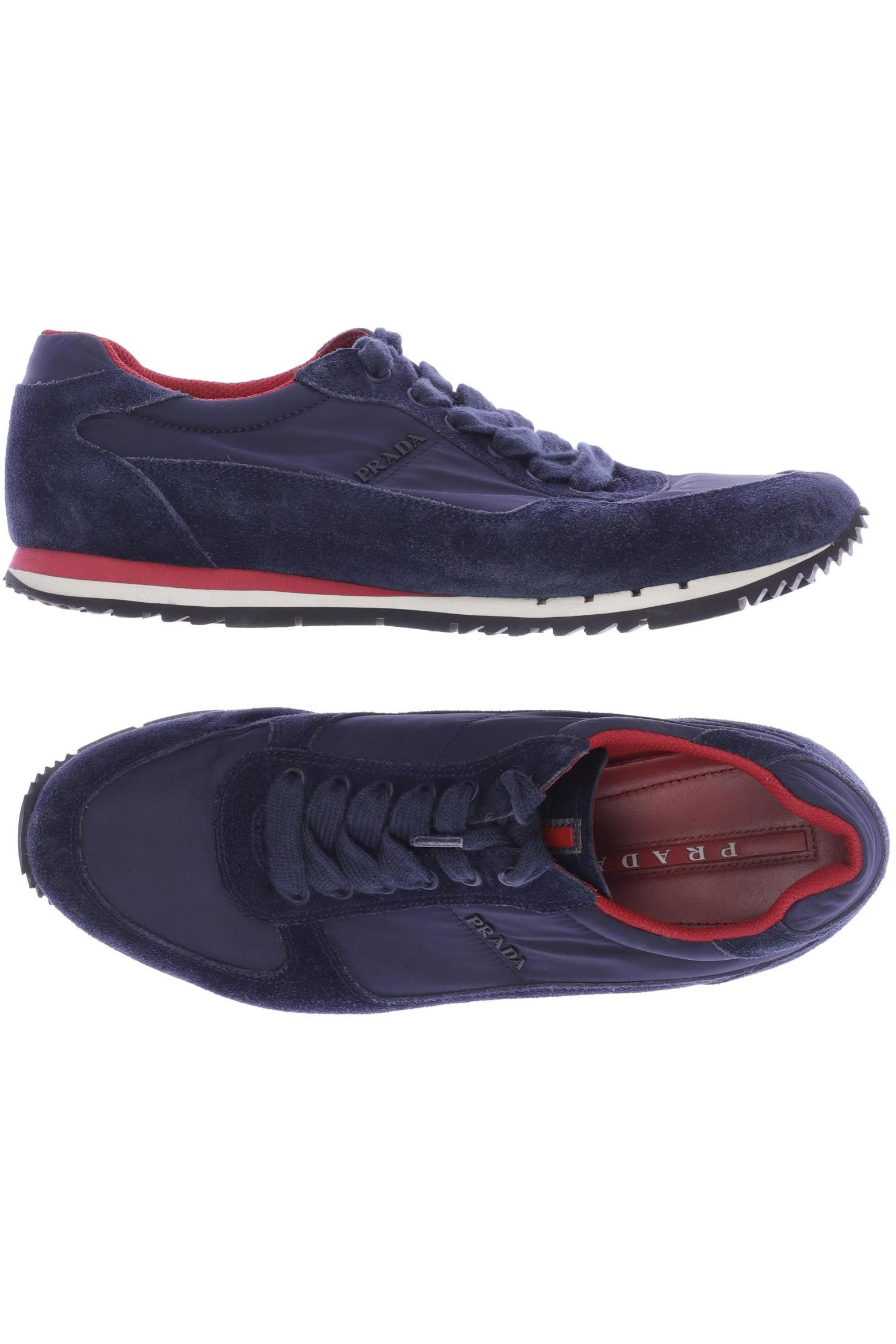 

Prada Herren Sneakers, marineblau
