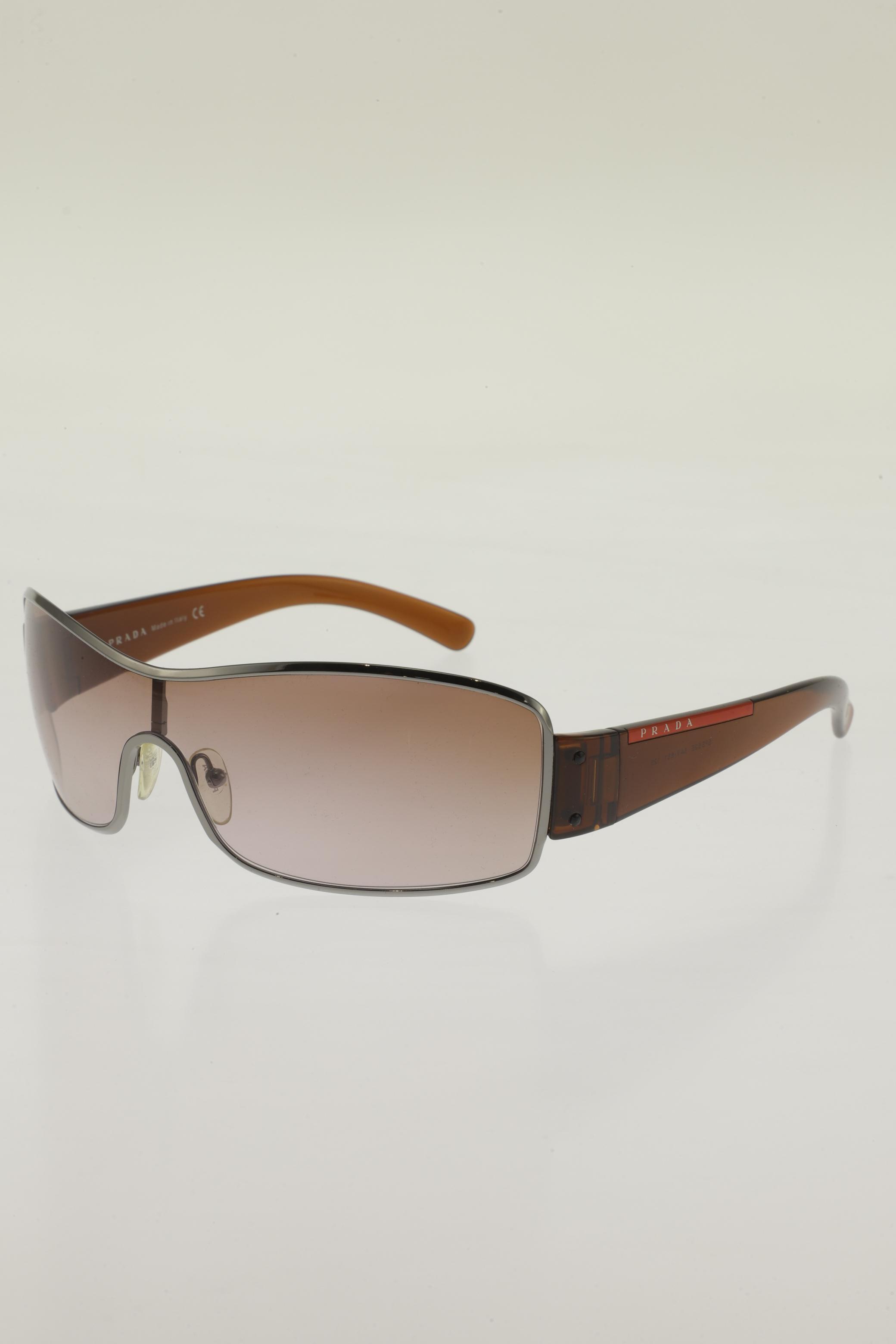 

Prada Herren Sonnenbrille, silber, Gr.