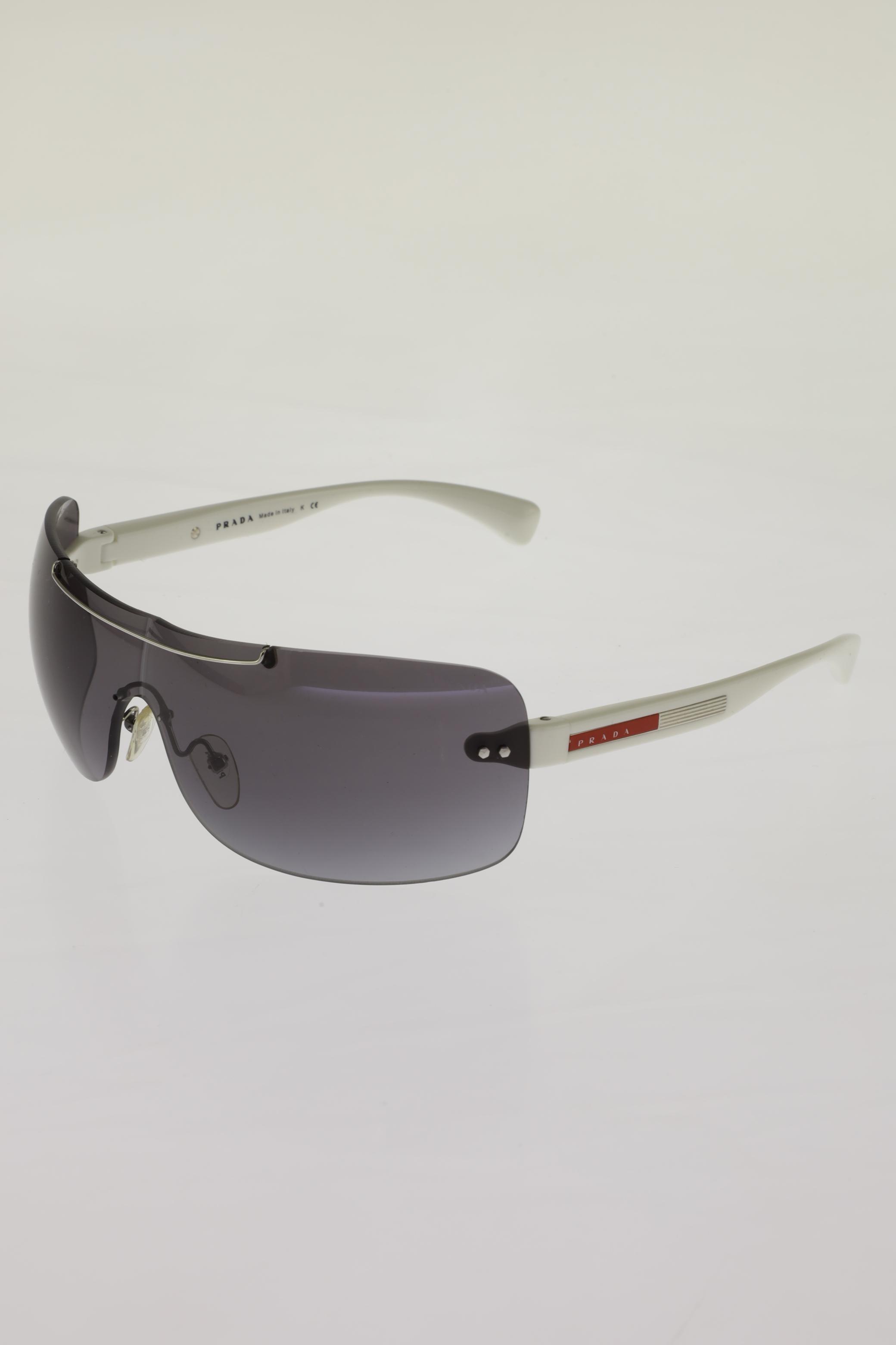 

Prada Herren Sonnenbrille, weiß, Gr.