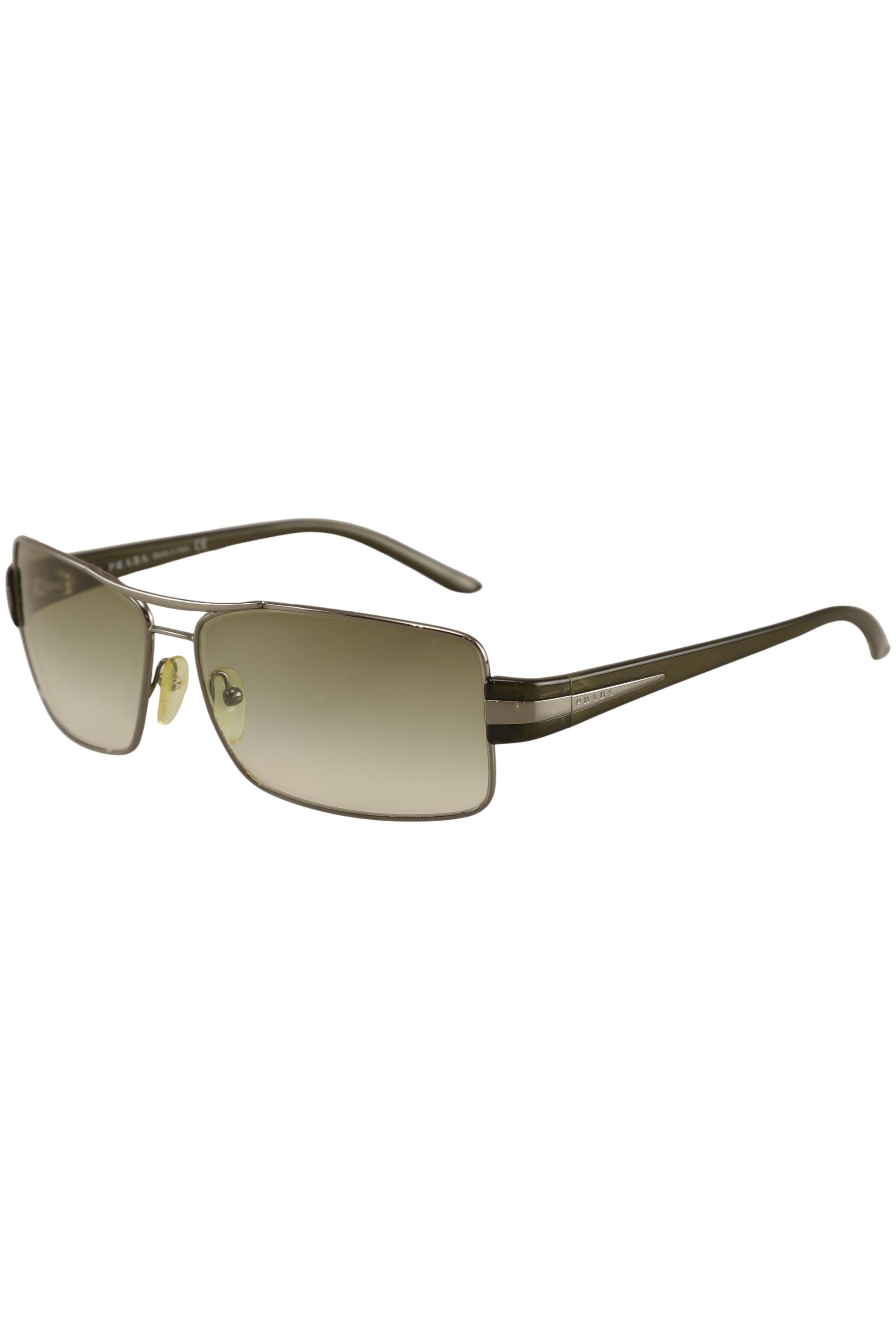 

Prada Herren Sonnenbrille, silber, Gr.