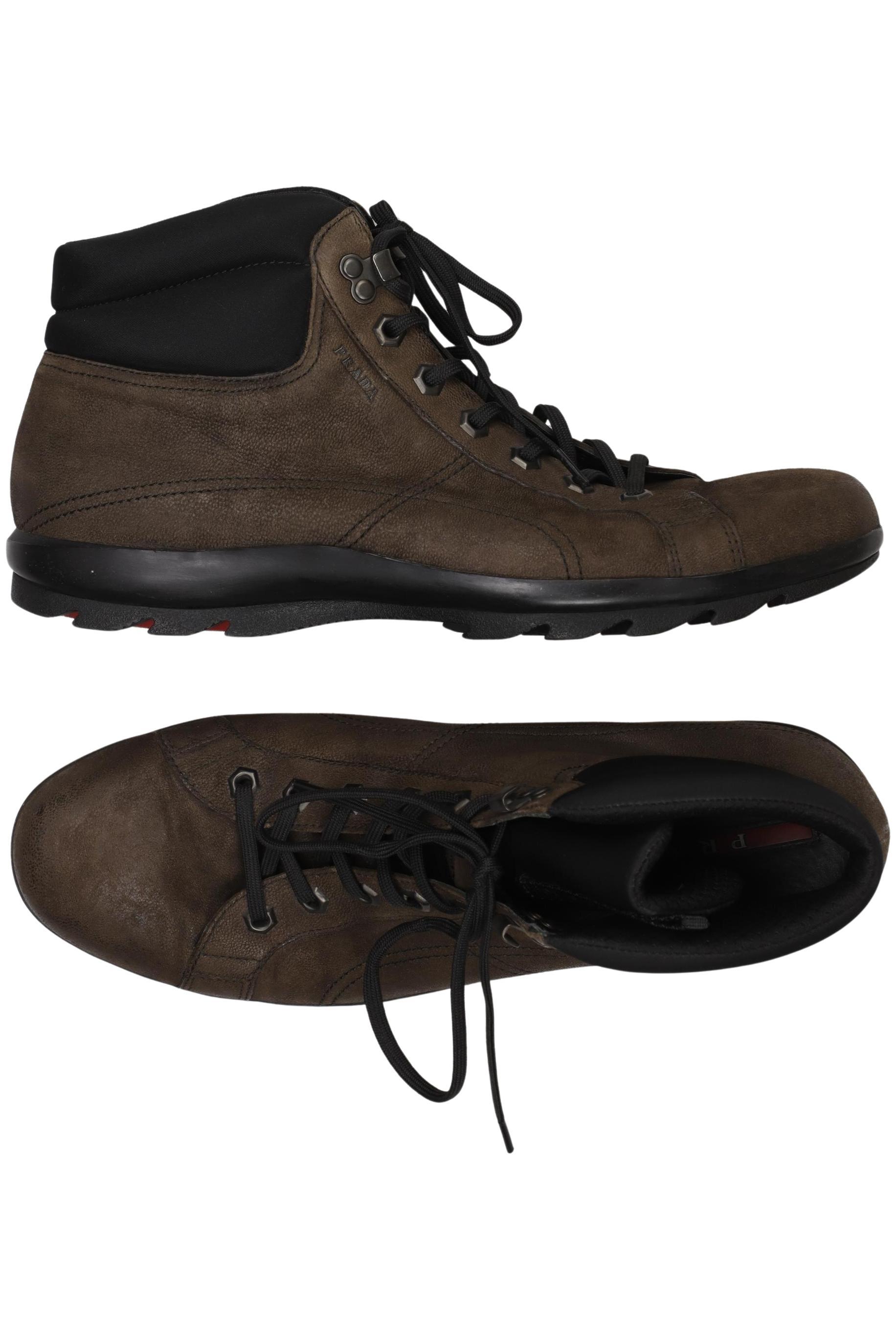 

Prada Herren Stiefel, braun, Gr. 9.5