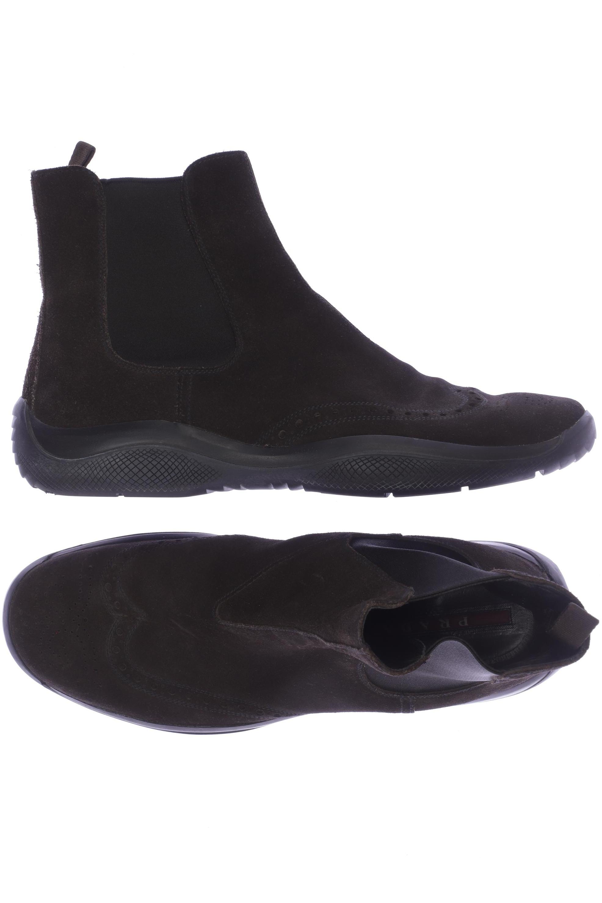 

Prada Herren Stiefel, braun, Gr. 10