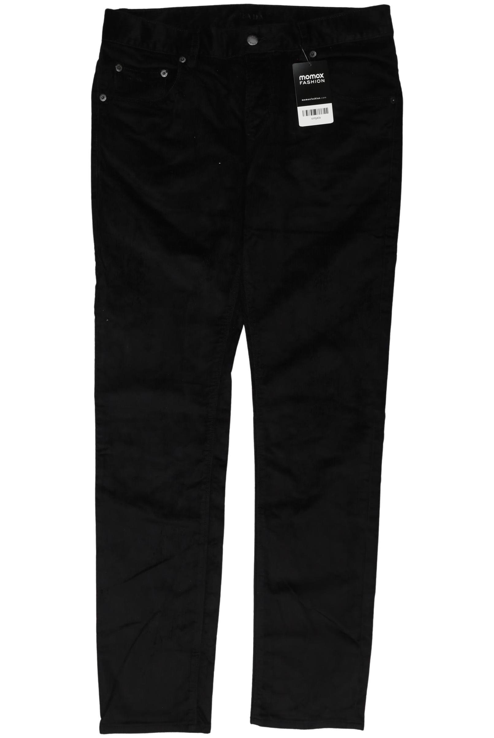 

Prada Herren Stoffhose, schwarz, Gr. 33