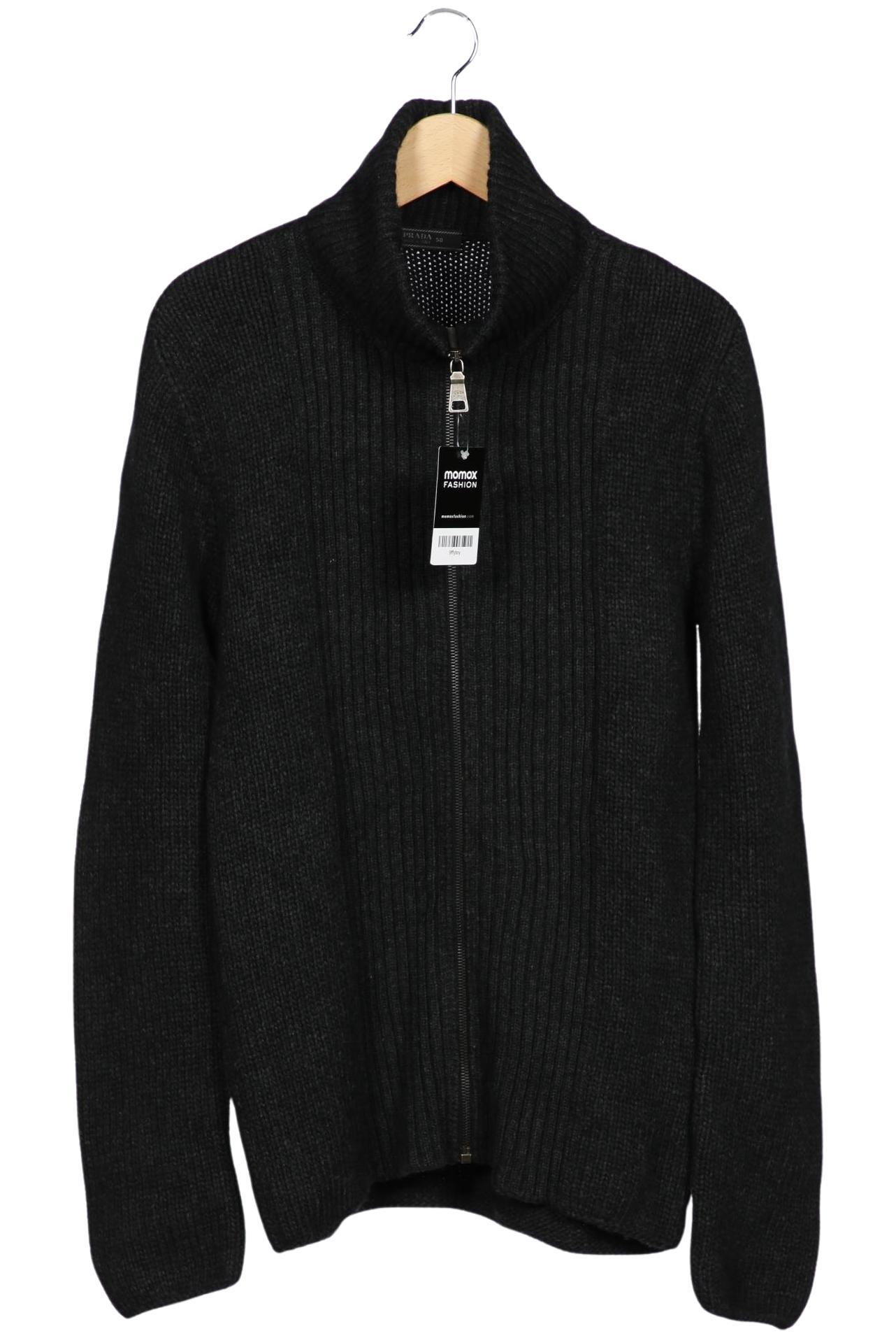 

Prada Herren Strickjacke, grau, Gr. 48