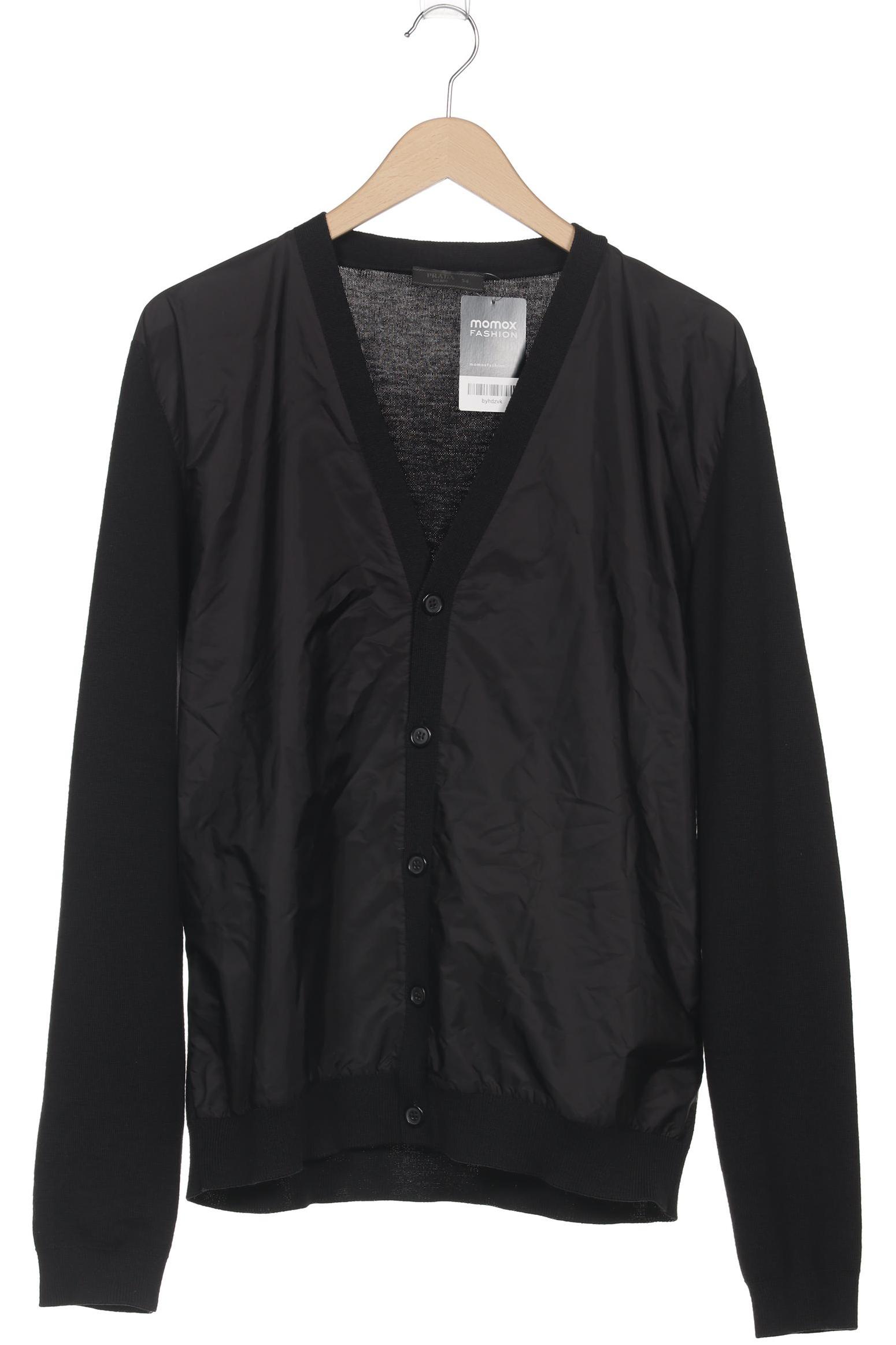 

Prada Herren Strickjacke, schwarz, Gr. 52
