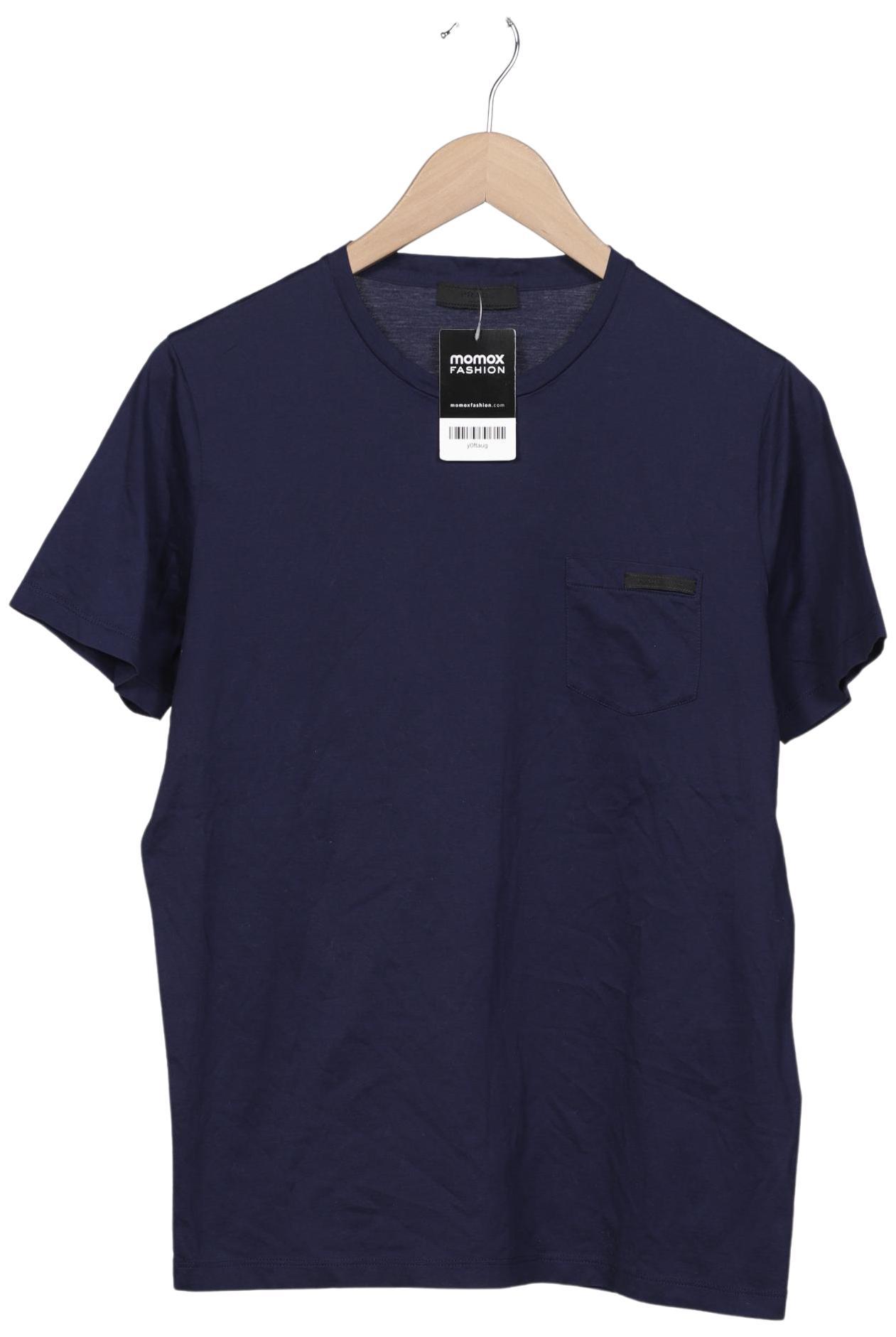 Thumbnail - Prada Herren T-Shirt, marineblau, Gr. 48