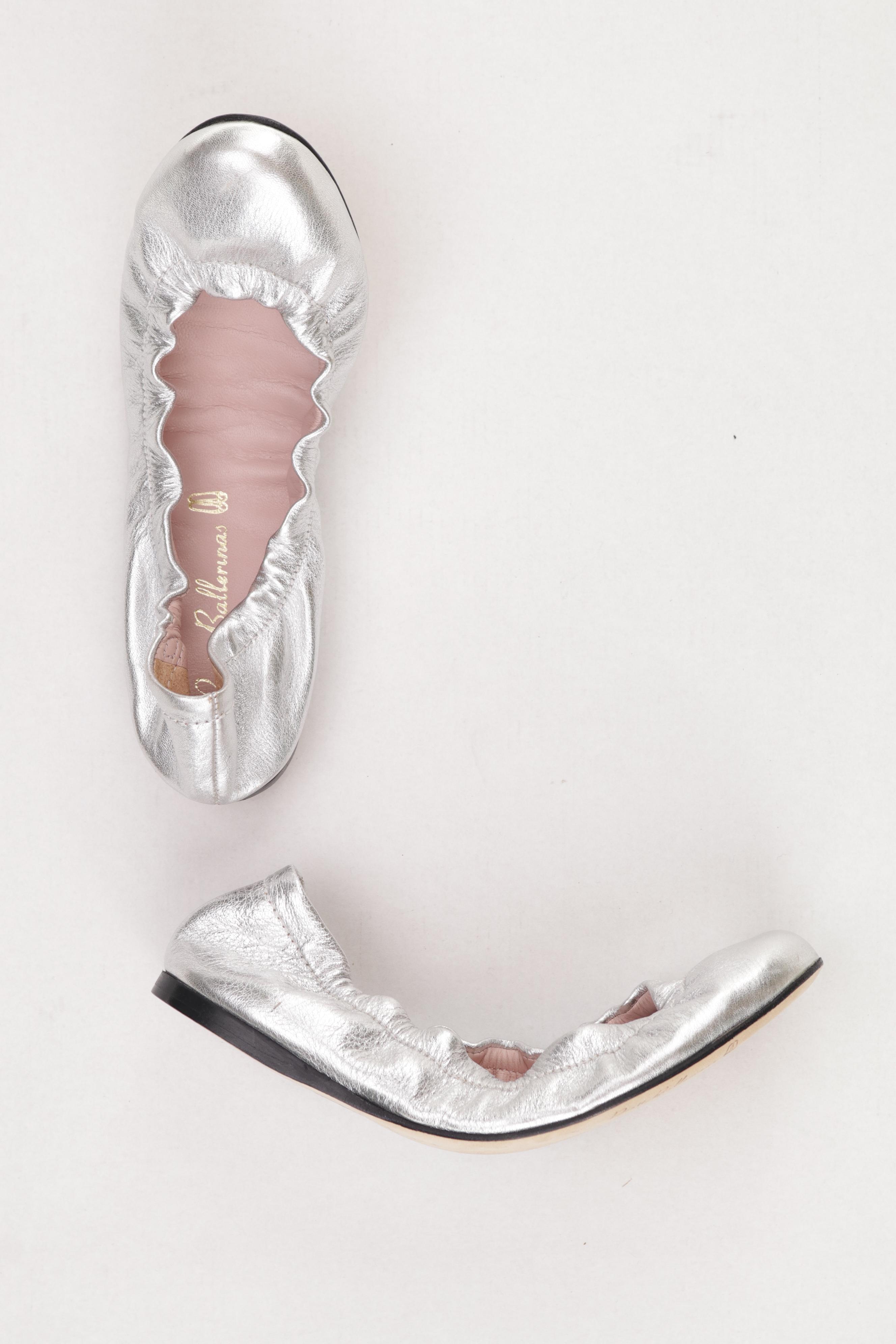 

Pretty Ballerinas Damen Ballerinas, silber, Gr. 36.5