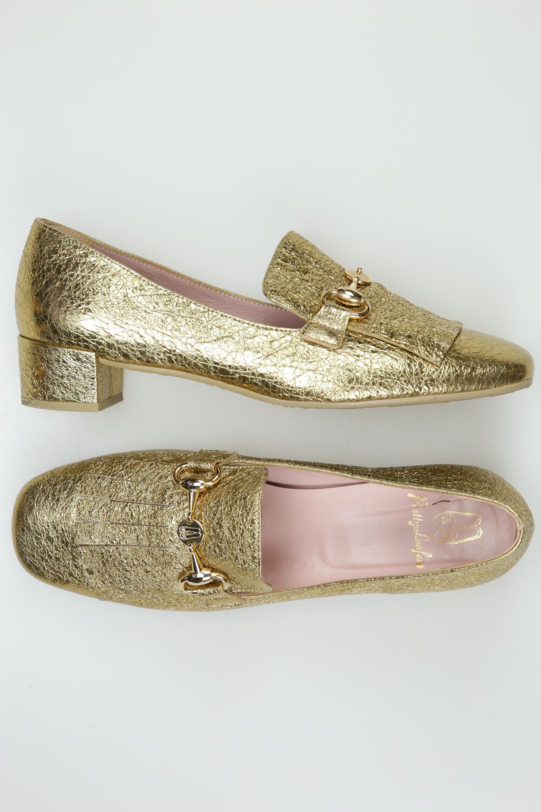 

Pretty Ballerinas Damen Halbschuh, gold, Gr. 40