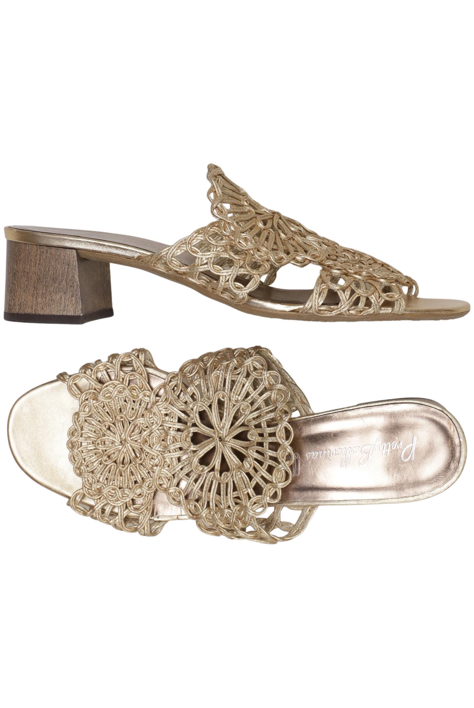 

Pretty Ballerinas Damen Sandale, gold, Gr. 40
