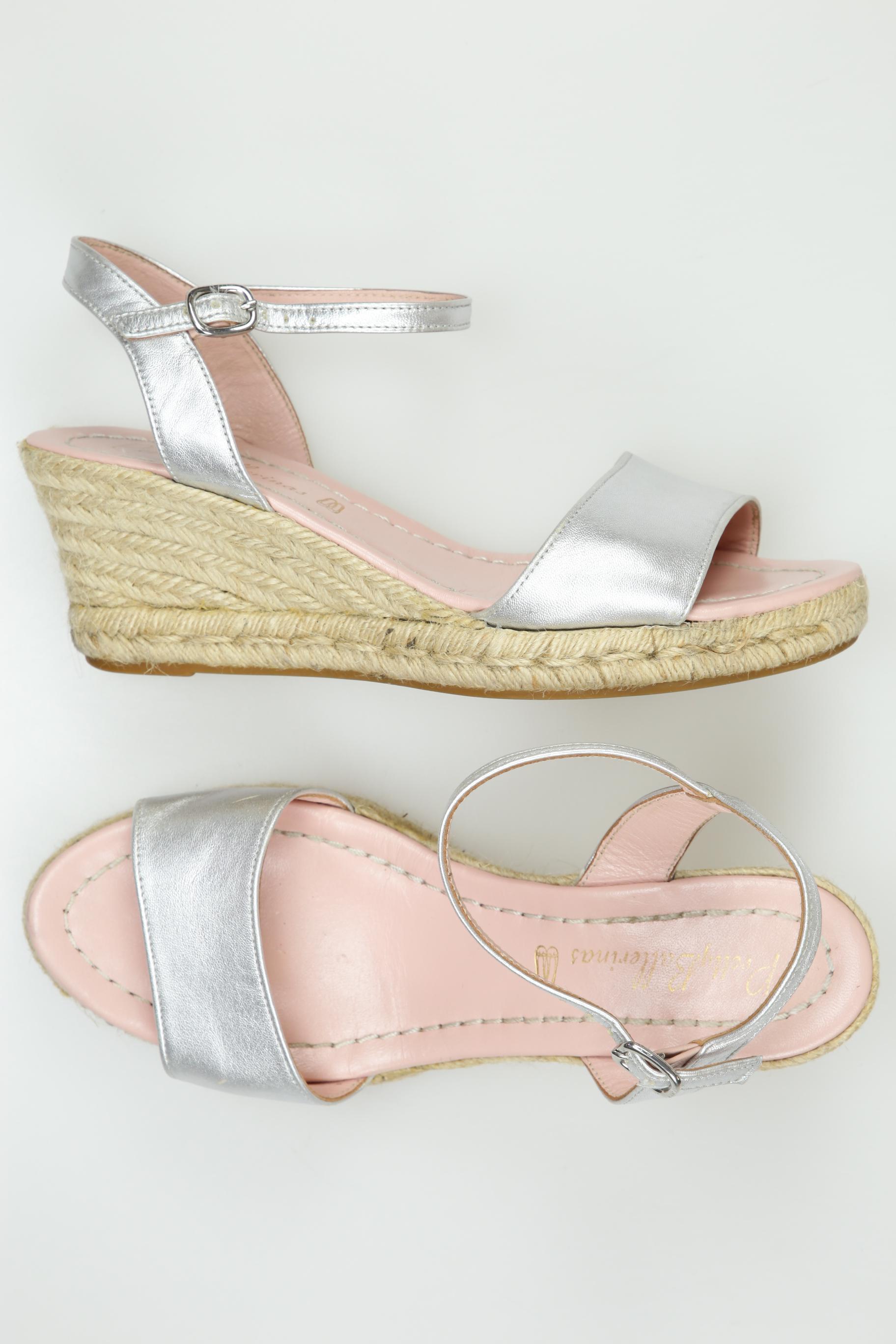 

Pretty Ballerinas Damen Sandale, silber, Gr. 39