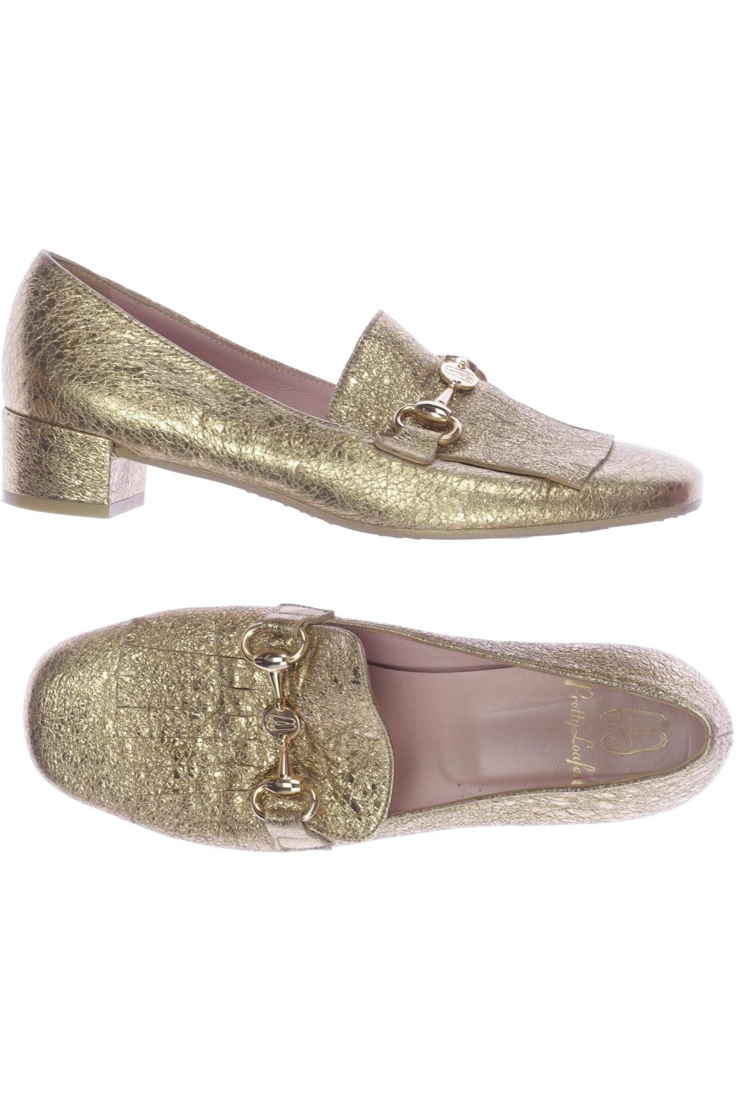 

Pretty Ballerinas Damen Halbschuh, gold, Gr. 39