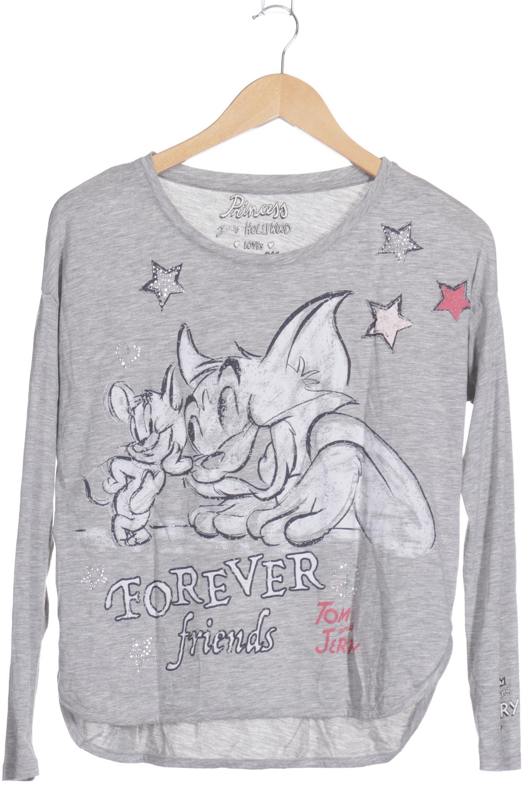 

Princess goes Hollywood Damen Langarmshirt, grau, Gr. 36