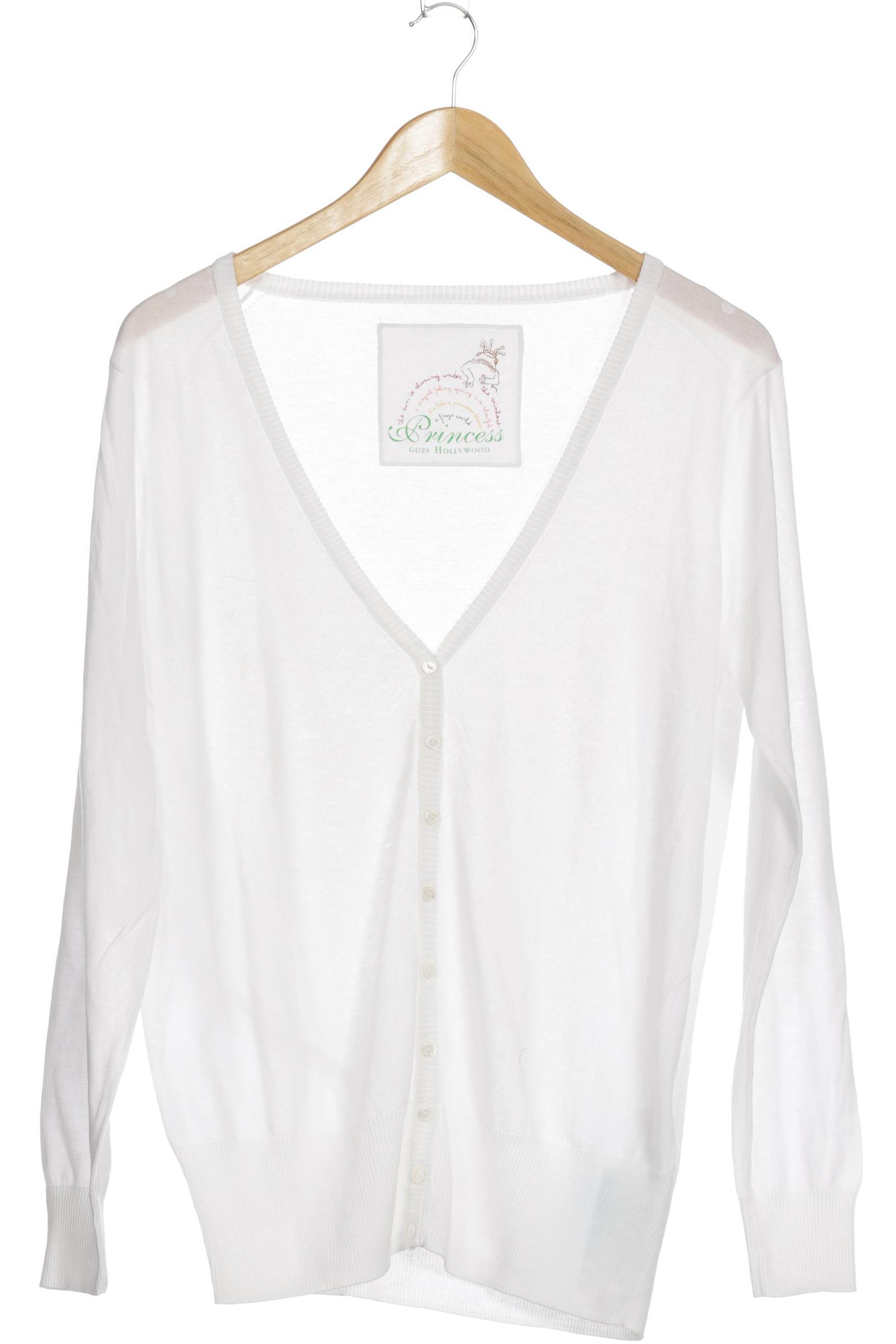 

Princess goes Hollywood Damen Strickjacke, weiß, Gr. 44