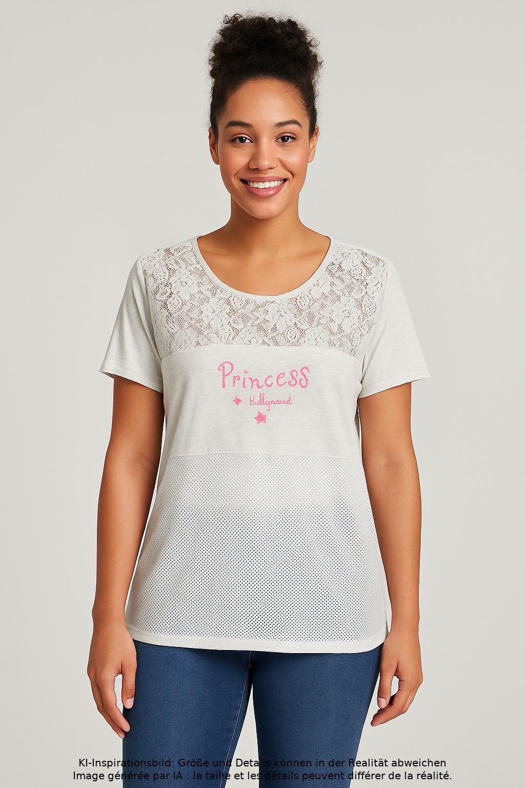 

Princess goes Hollywood Damen T-Shirt, grau, Gr. 42