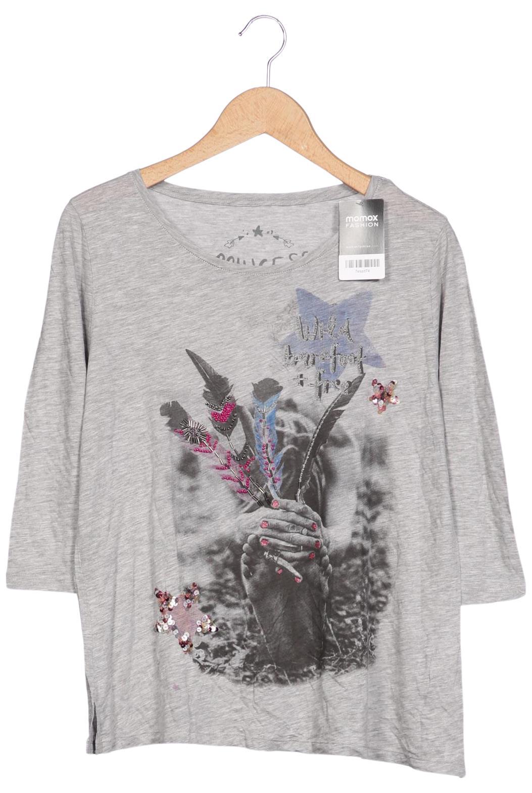 

Princess goes Hollywood Damen Langarmshirt, grau, Gr. 42