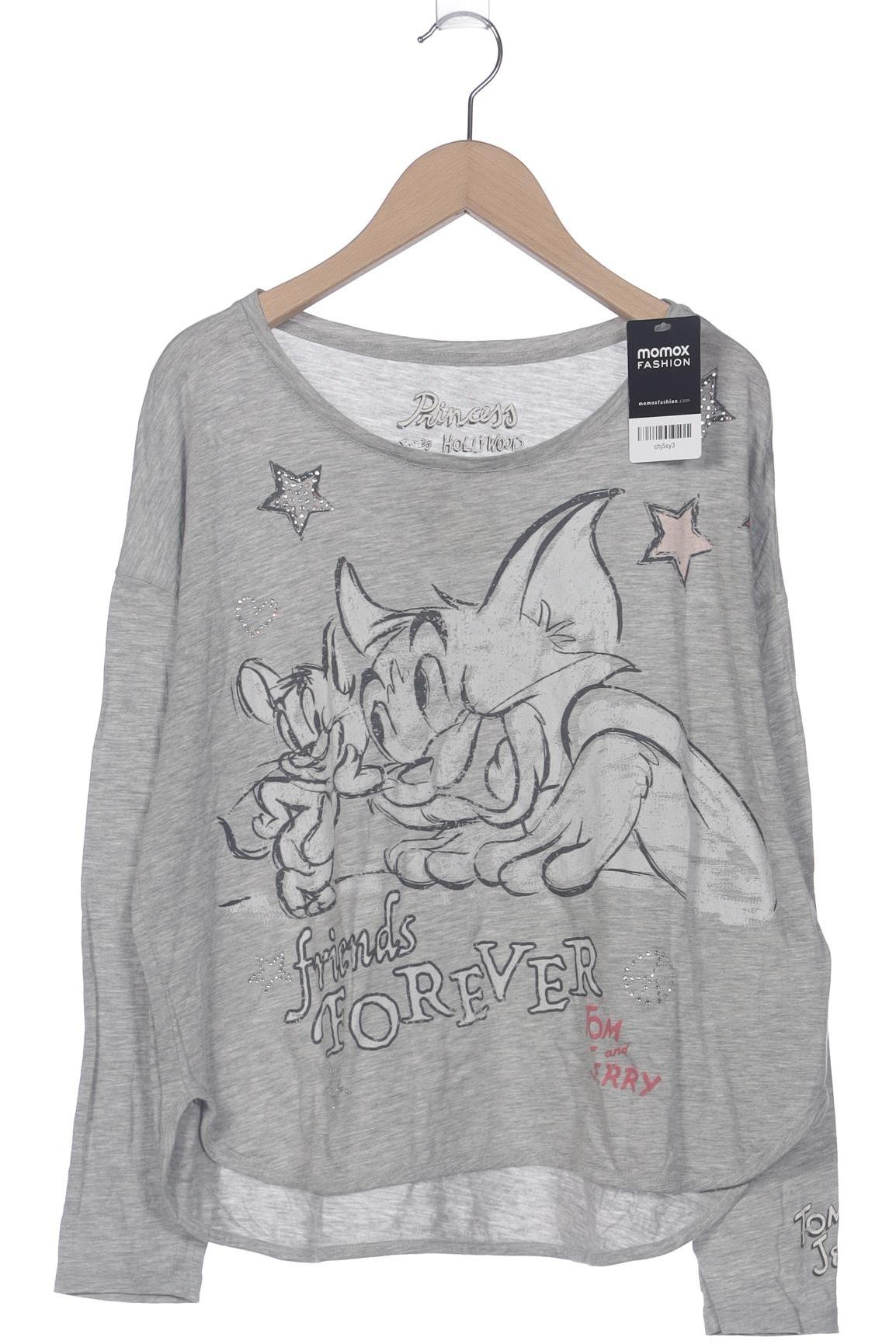 

Princess goes Hollywood Damen Langarmshirt, grau, Gr. 38