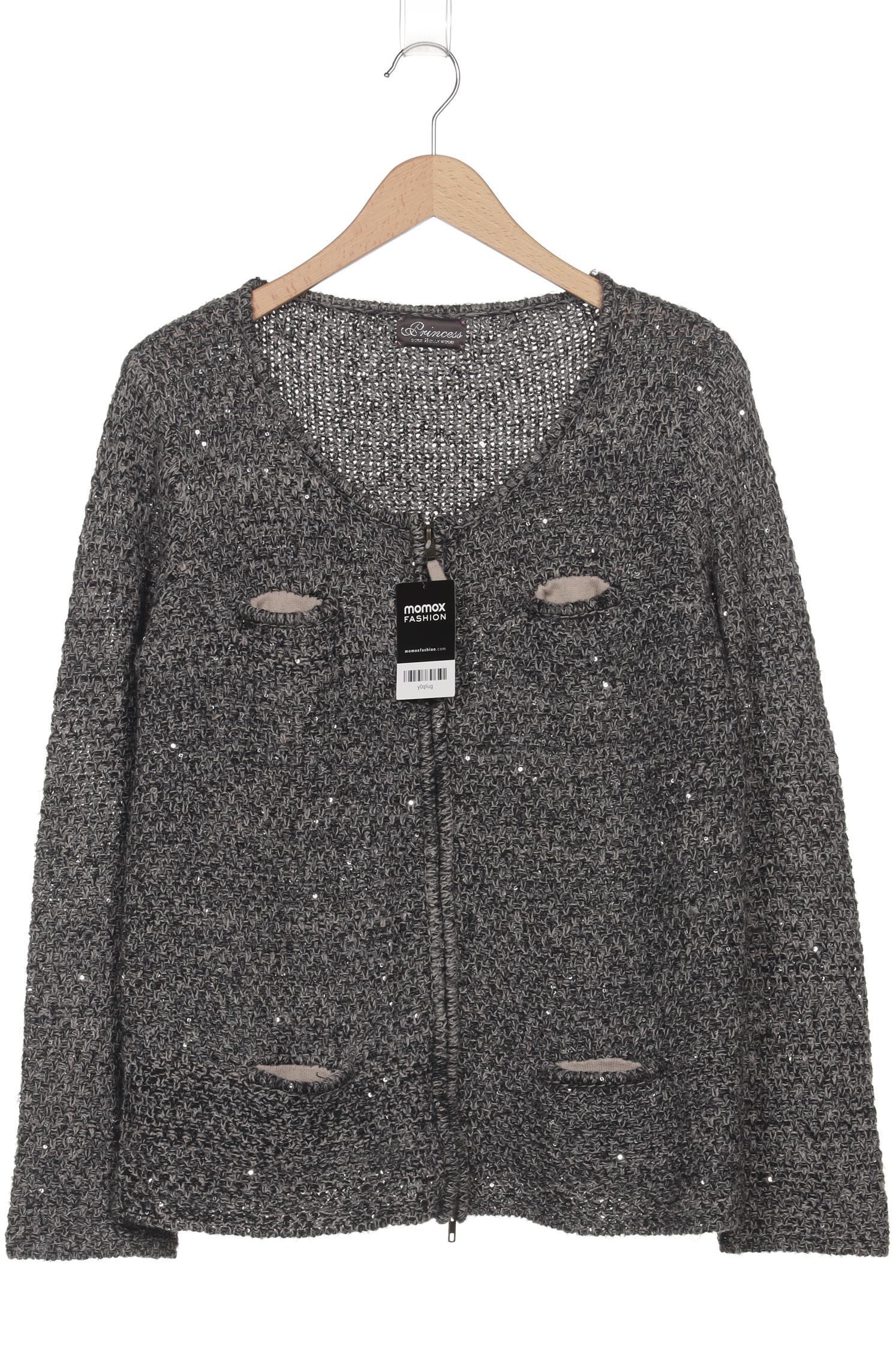

Princess goes Hollywood Damen Strickjacke, grau, Gr. 44