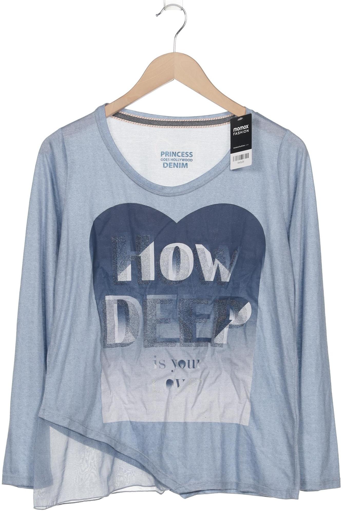 

Princess goes Hollywood Damen Langarmshirt, hellblau, Gr. 40