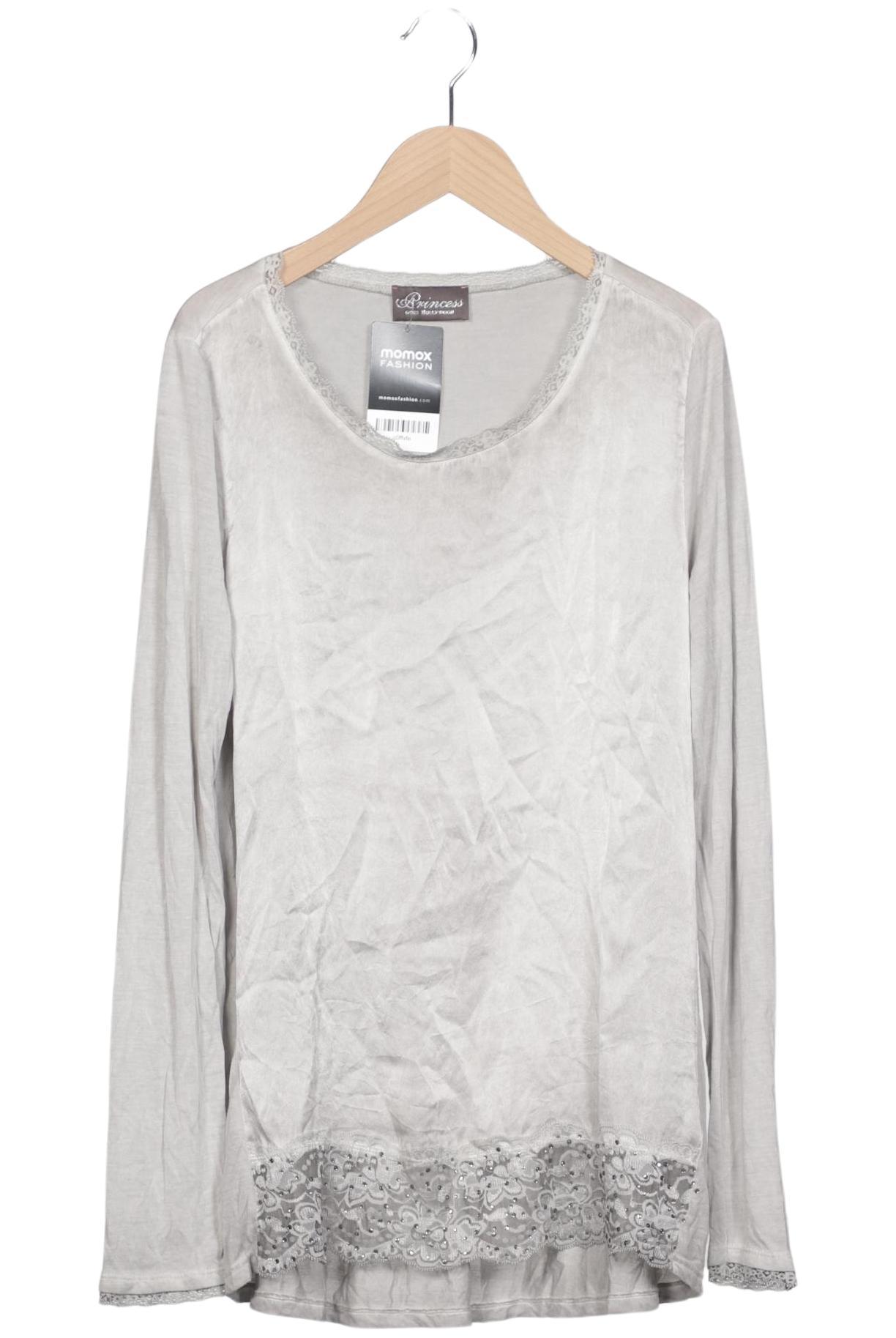 

Princess goes Hollywood Damen Langarmshirt, grau, Gr. 36