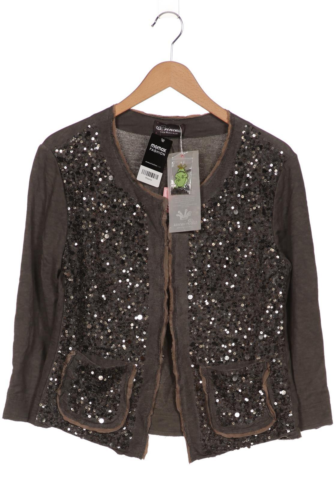 

Princess goes Hollywood Damen Strickjacke, grau, Gr. 38