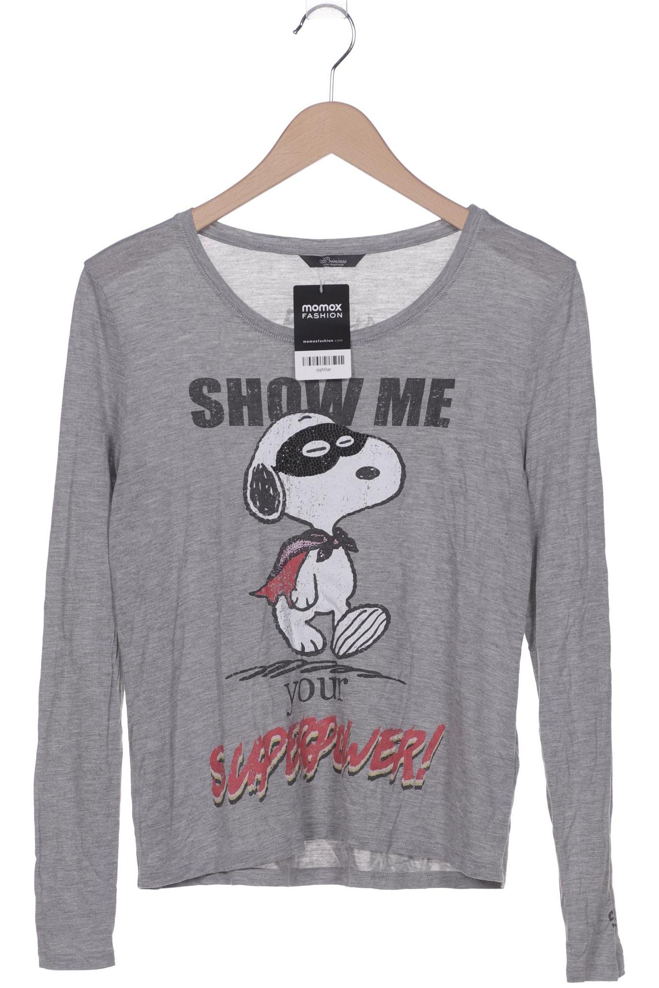 

Princess goes Hollywood Damen Langarmshirt, grau, Gr. 36