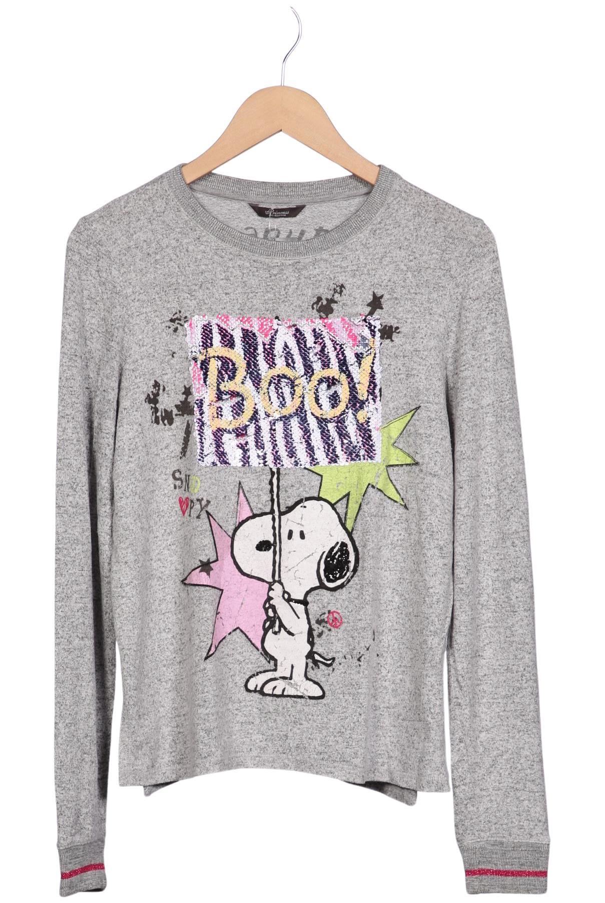 

Princess goes Hollywood Damen Langarmshirt, grau, Gr. 36