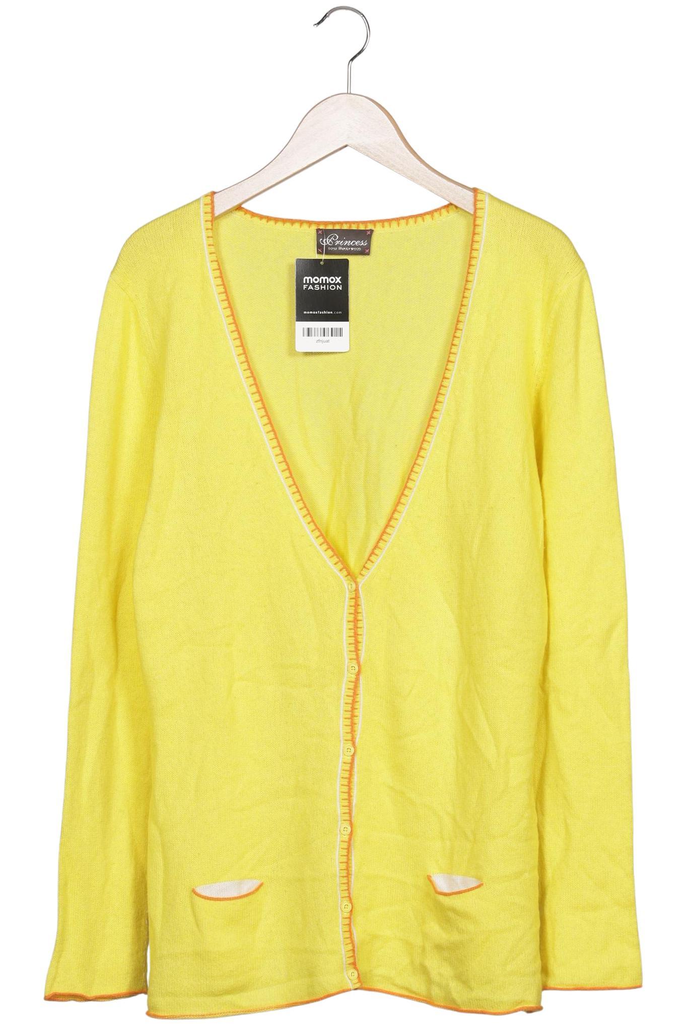 

Princess goes Hollywood Damen Strickjacke, gelb, Gr. 46