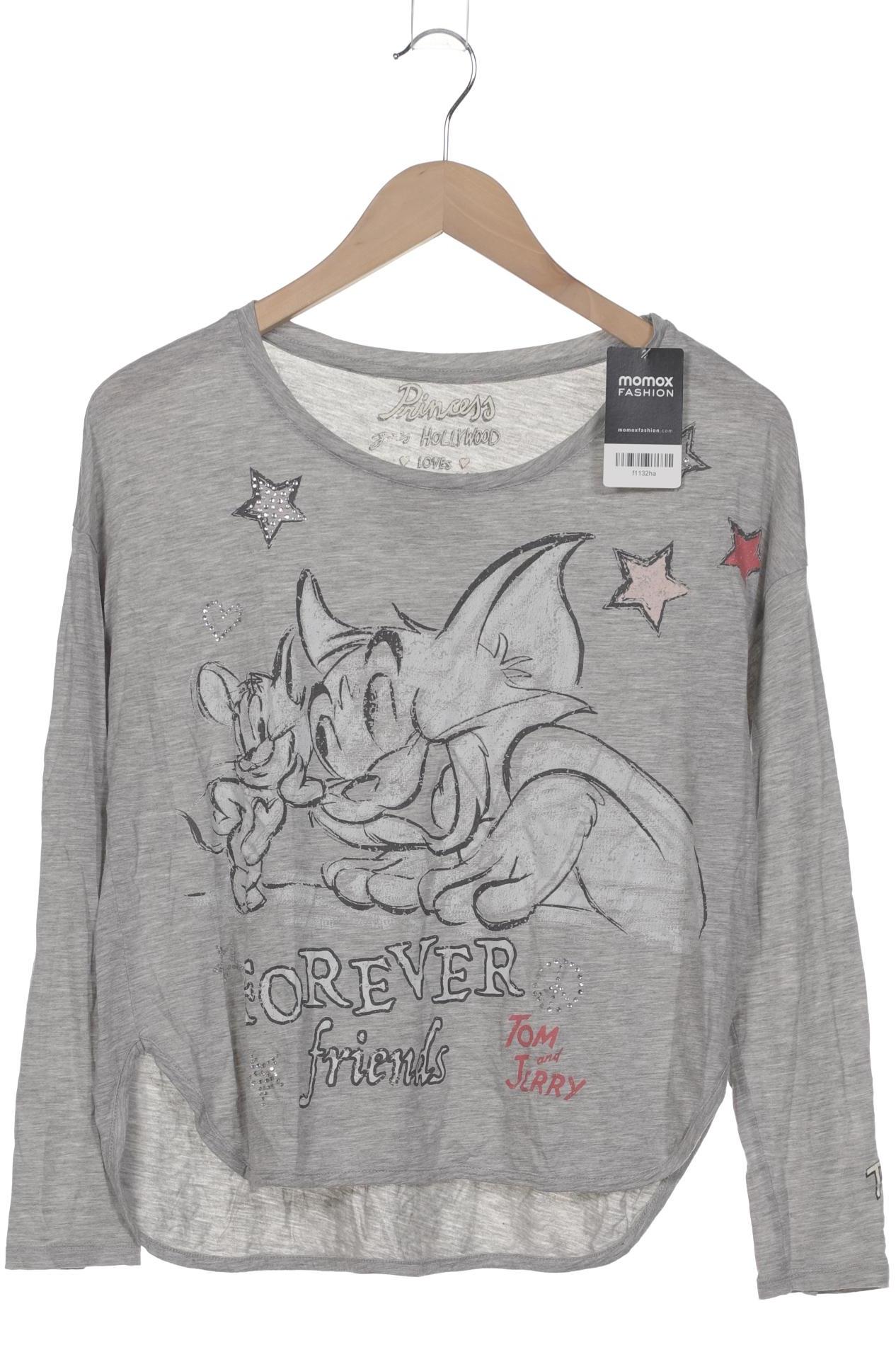 

Princess goes Hollywood Damen Langarmshirt, grau, Gr. 36